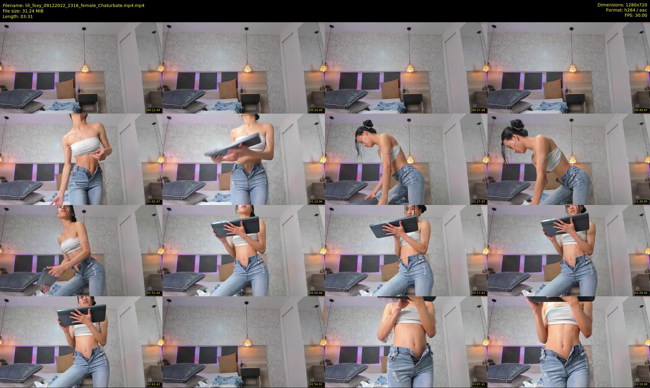 lili_foxy — 4 minute Chaturbate female cam show recording, 720p, Dec 9, 2022