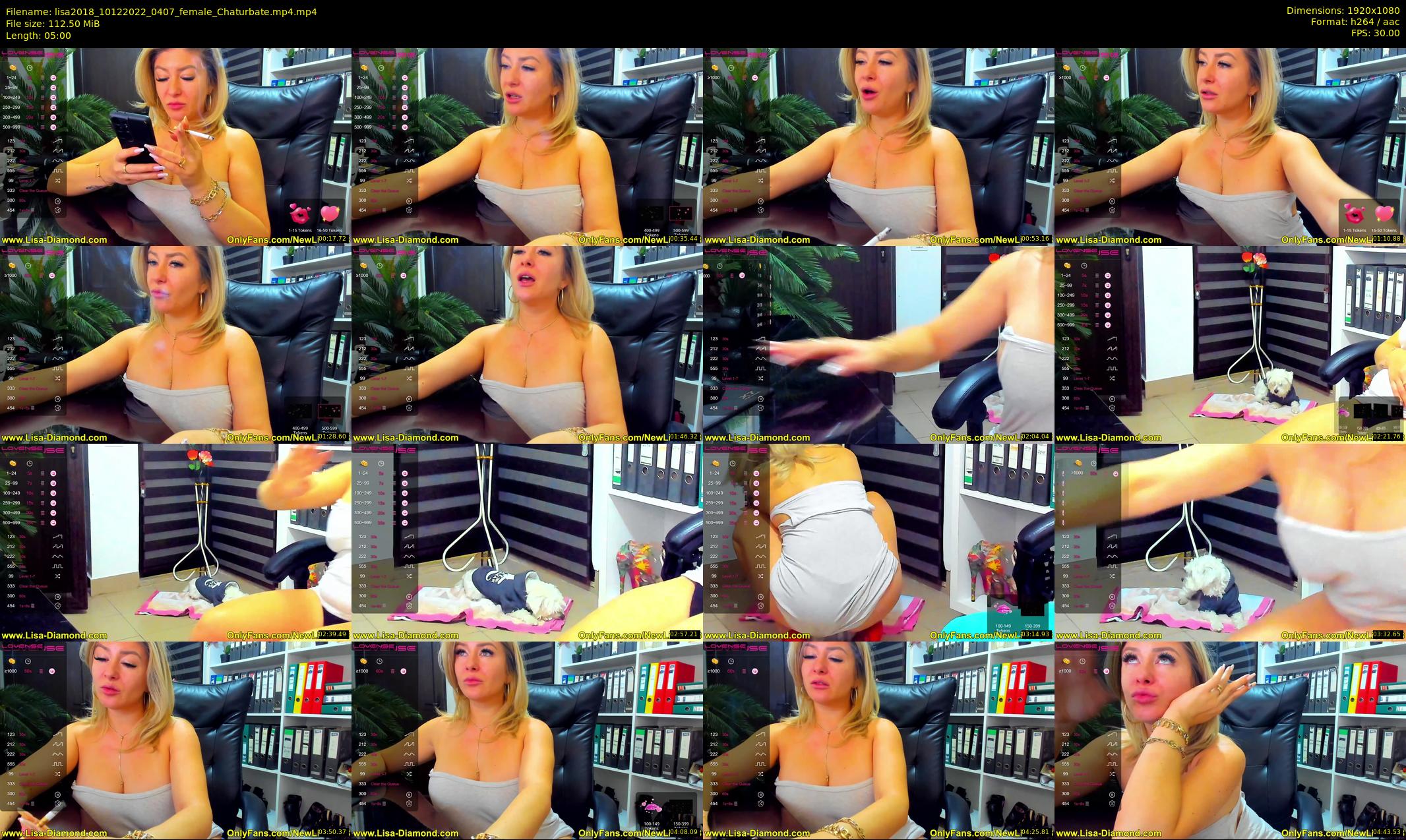 lisa2018 — 5 minute Chaturbate female cam show recording, 1080p, Dec 10, 2022