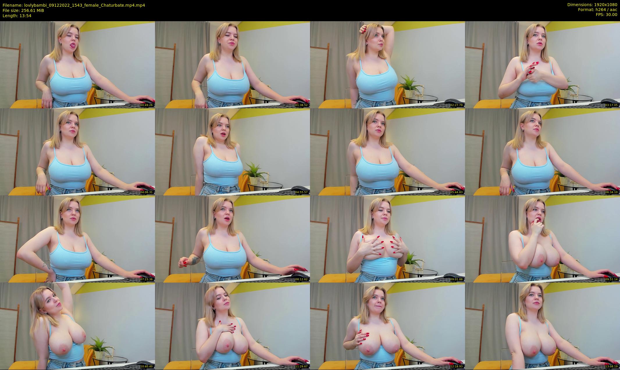 lovlybambi — 14 minute Chaturbate female cam show recording, 1080p, Dec 9, 2022