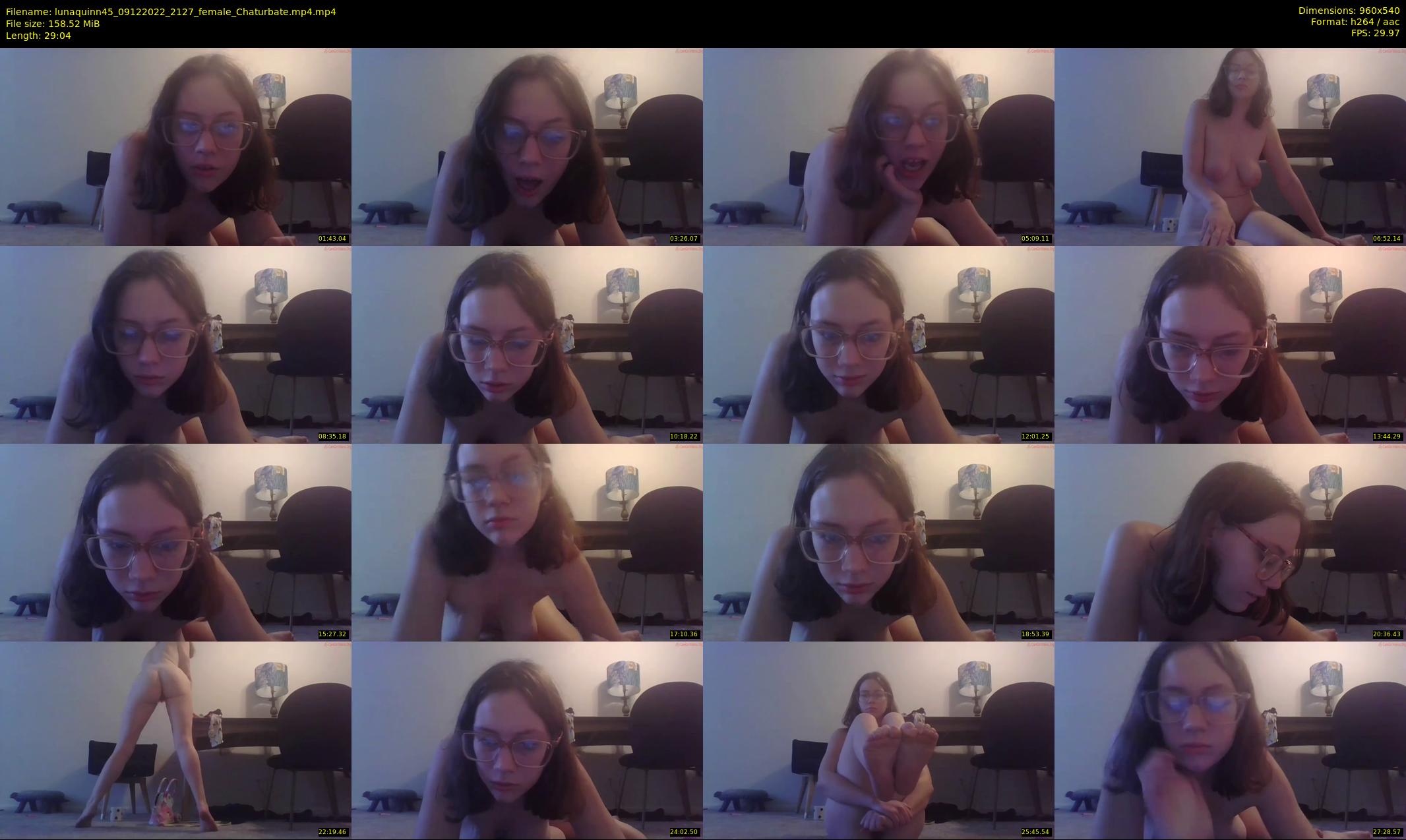 lunaquinn45 — 30 minute Chaturbate female cam show recording, 480p, Dec 9, 2022