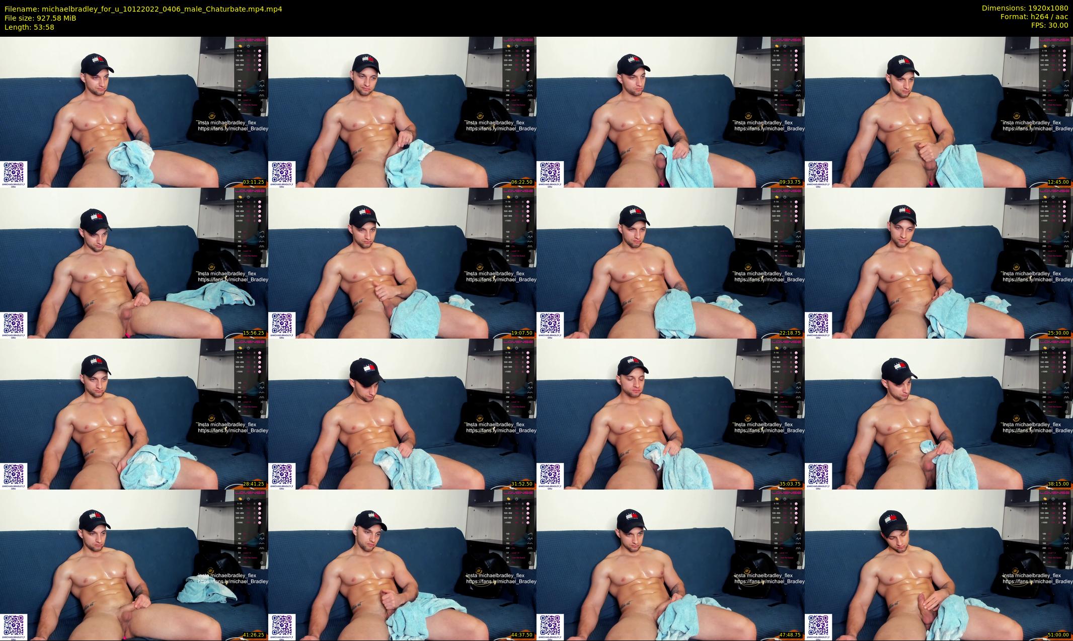 michaelbradley_for_u — 54 minute Chaturbate male cam show recording, 1080p, Dec 10, 2022