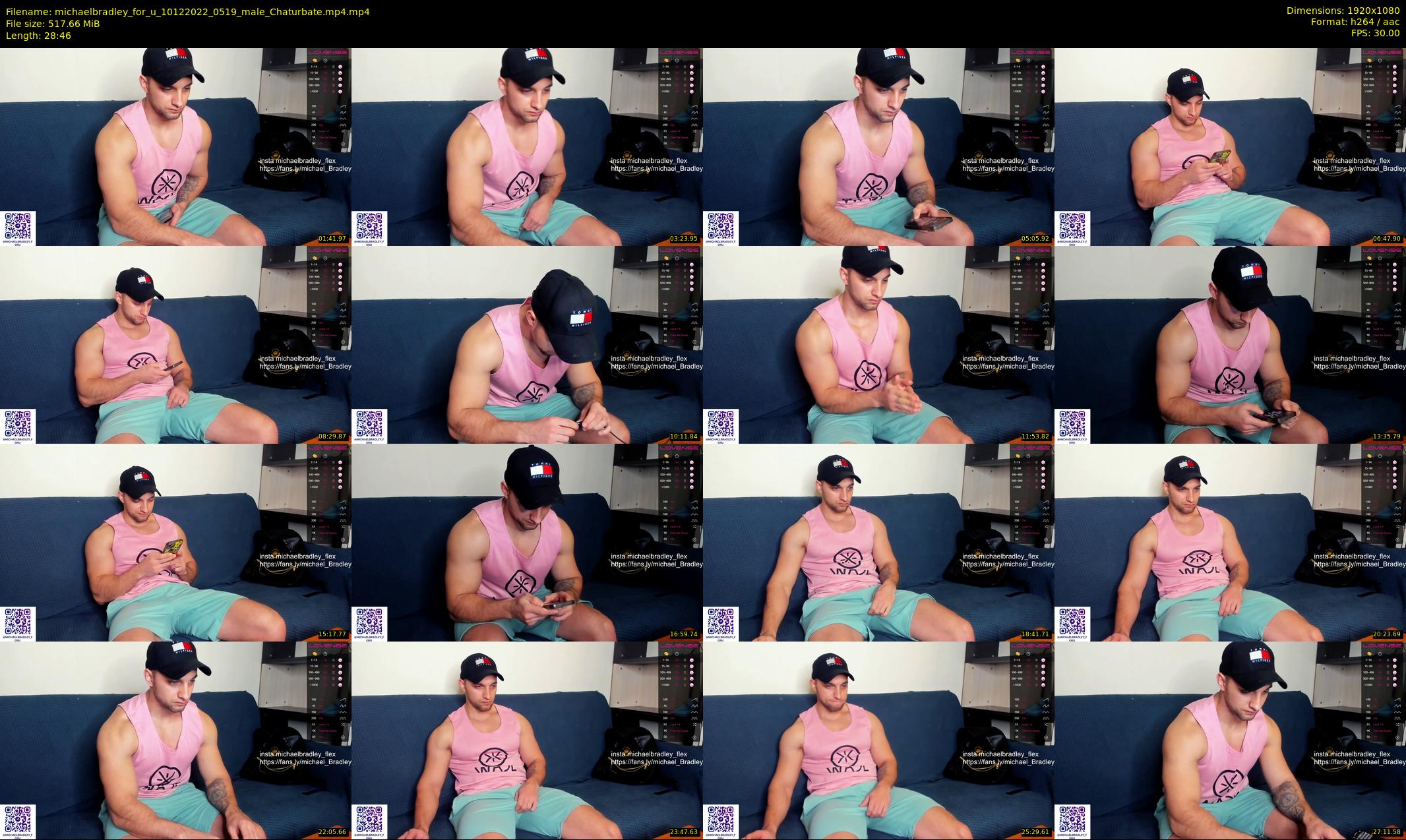 michaelbradley_for_u — 29 minute Chaturbate male cam show recording, 1080p, Dec 10, 2022