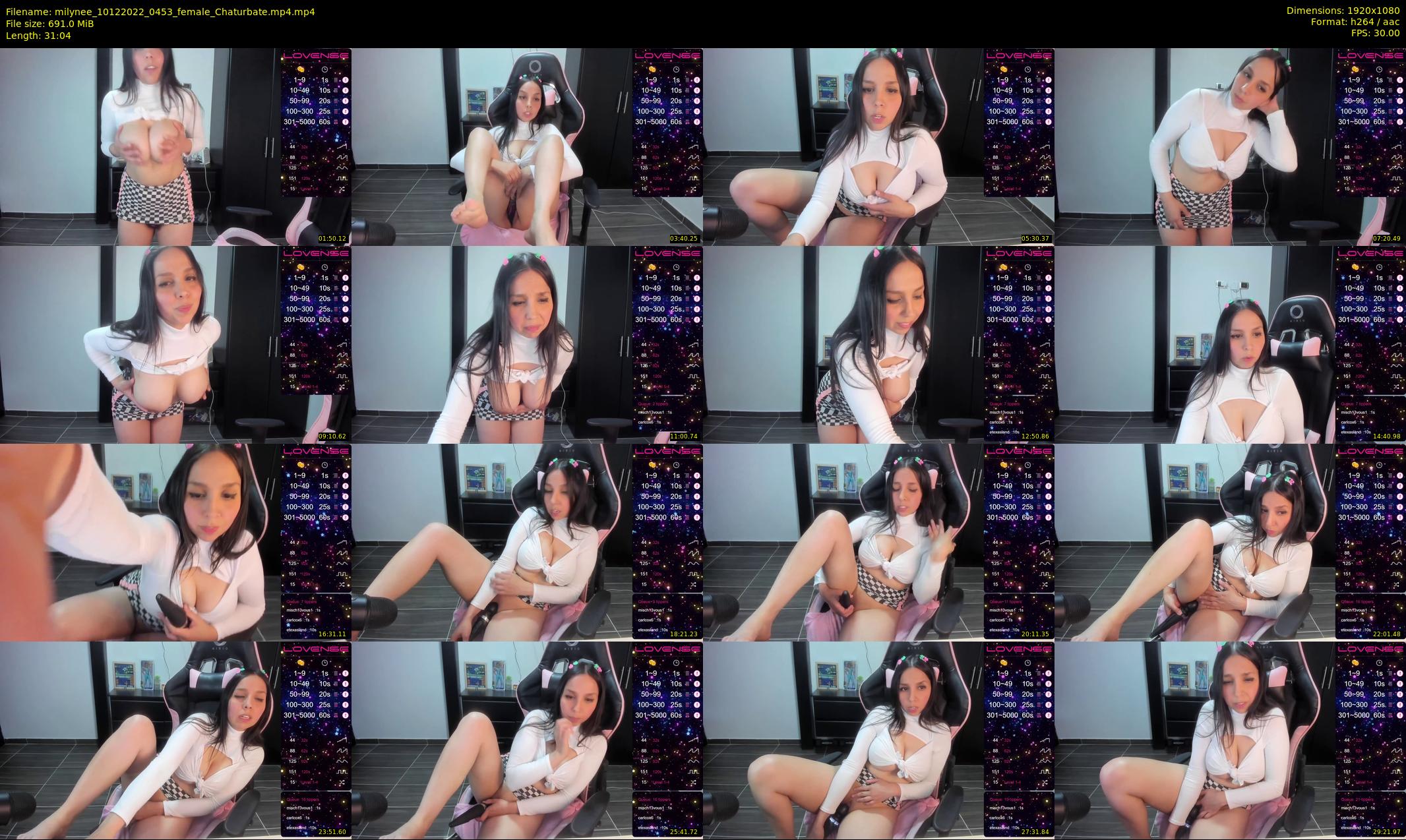 milynee — 32 minute Chaturbate female cam show recording, 1080p, Dec 10, 2022