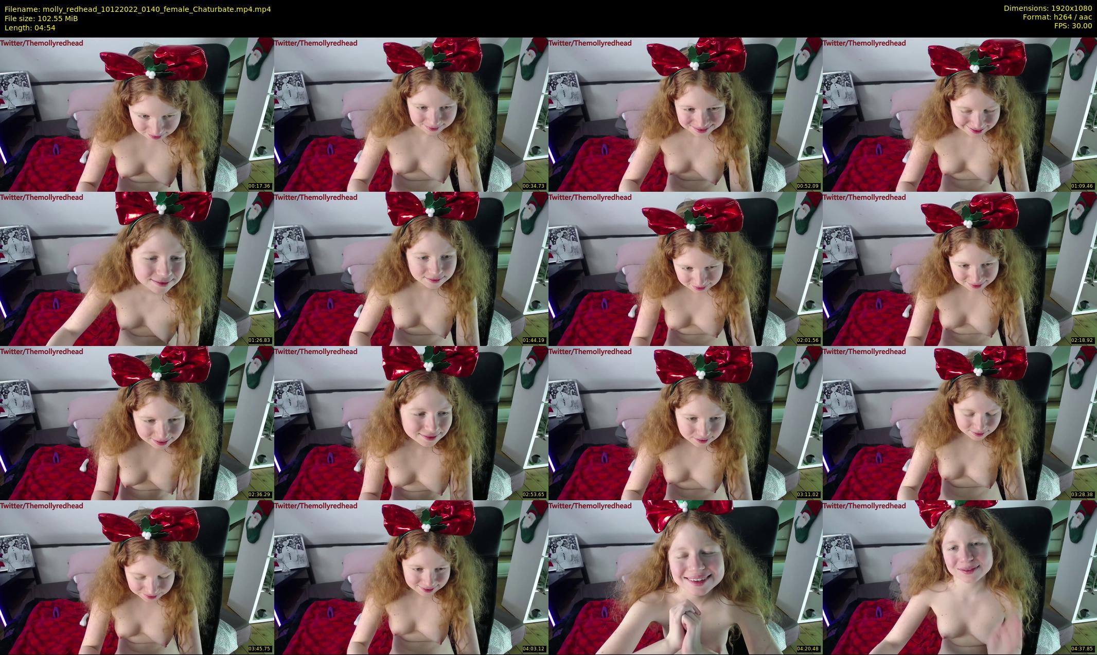 molly_redhead — 5 minute Chaturbate female cam show recording, 1080p, Dec 10, 2022