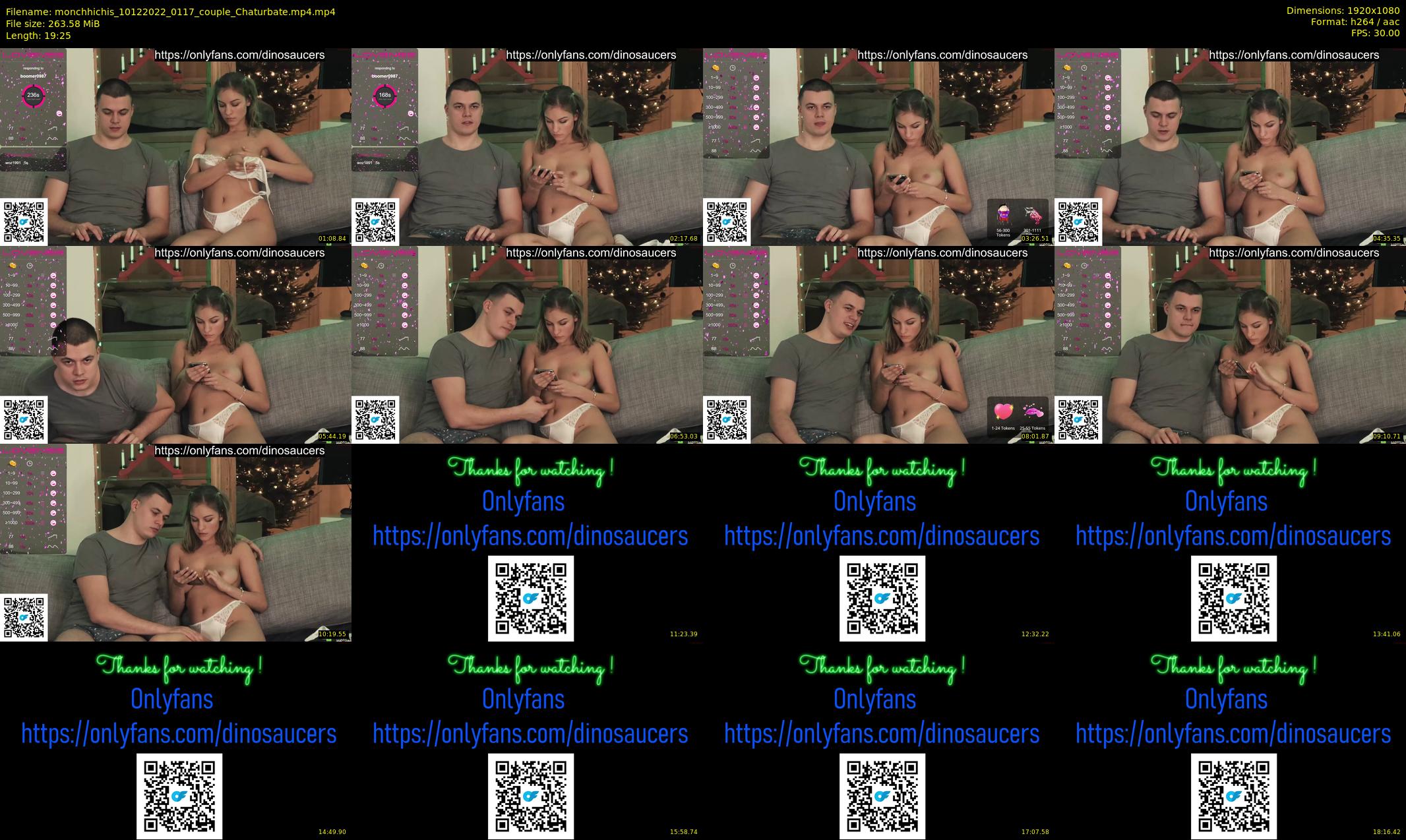 monchhichis — 20 minute Chaturbate couple cam show recording, 1080p, Dec 10, 2022