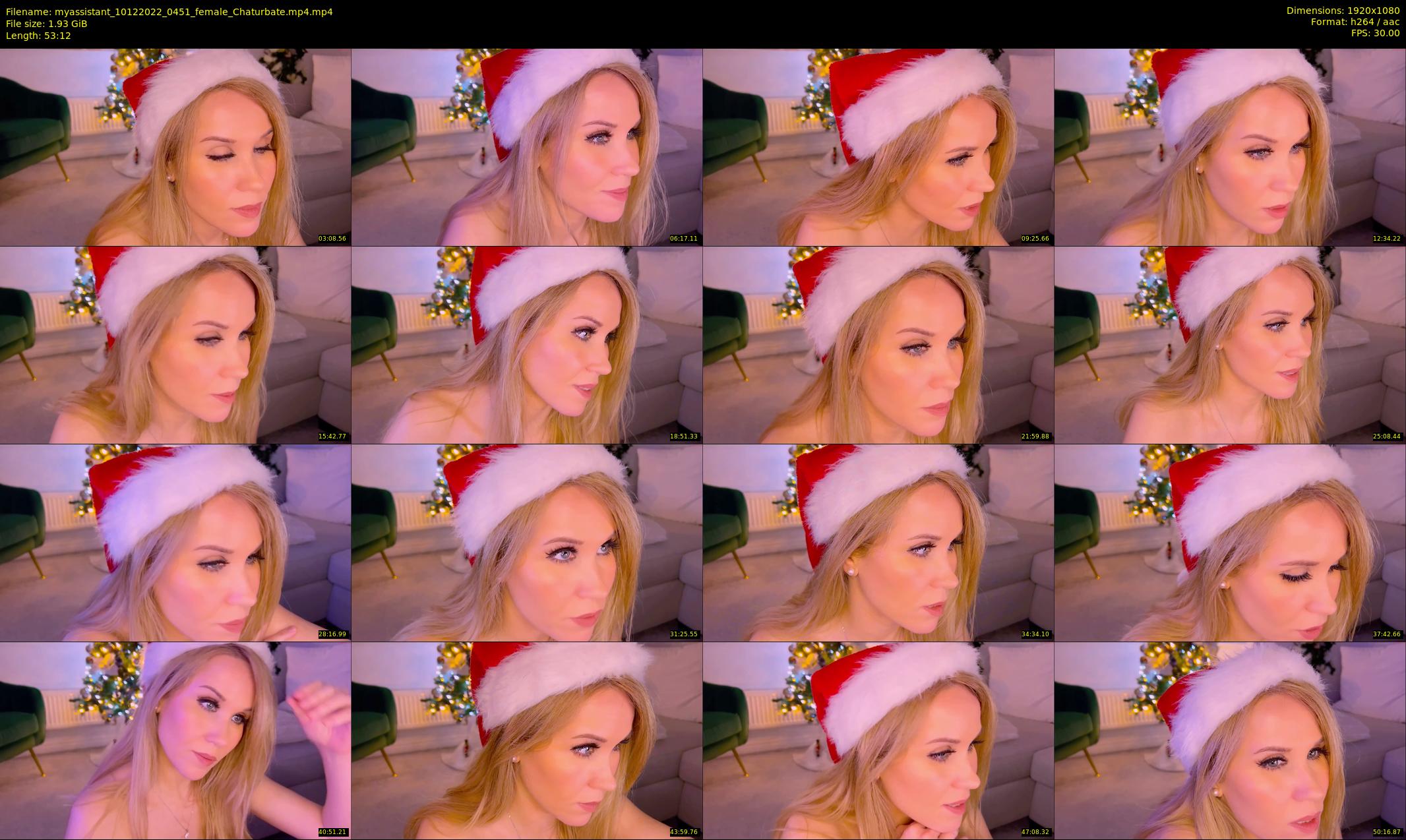 myassistant — 54 minute Chaturbate female cam show recording, 1080p, Dec 10, 2022