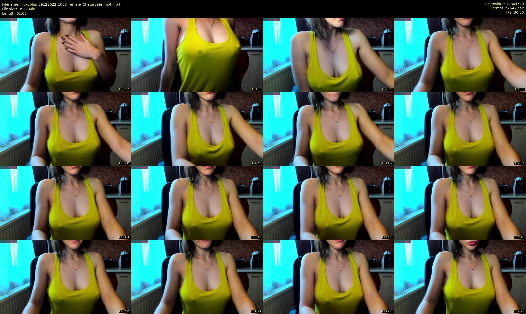 nickyplus — 2 minute Chaturbate couple cam show recording, 720p, Dec 9, 2022