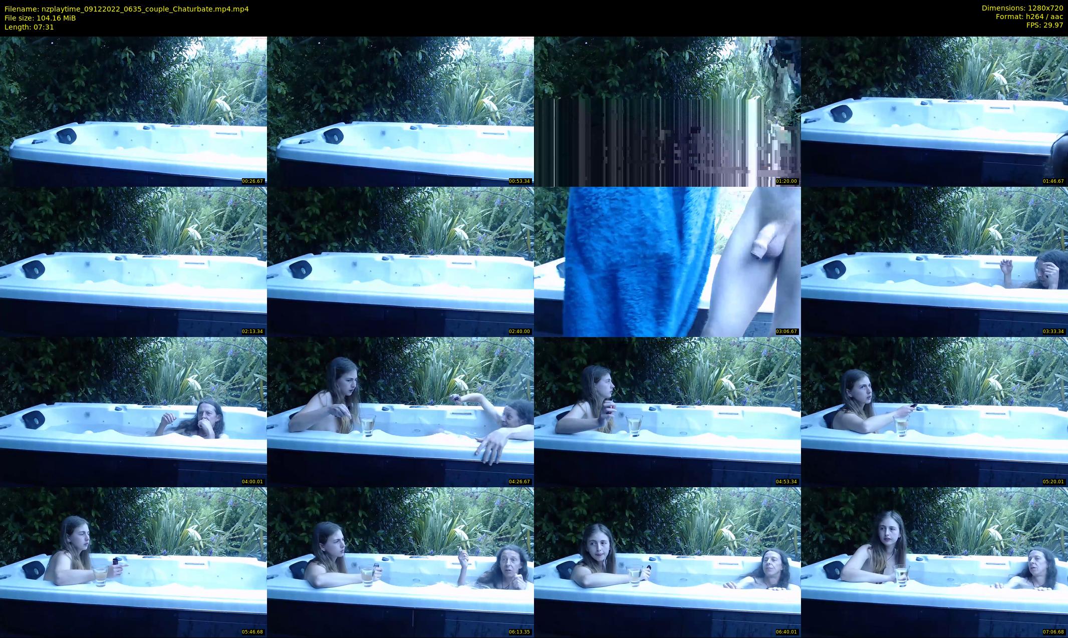 nzplaytime — 8 minute Chaturbate couple cam show recording, 720p, Dec 9, 2022