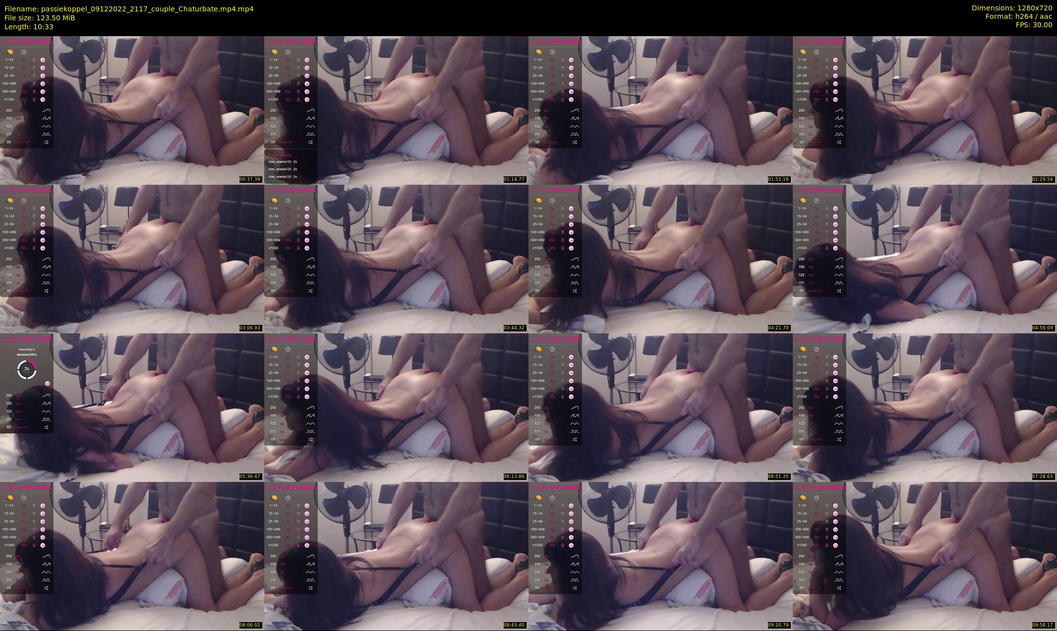 passiekoppel — 11 minute Chaturbate couple cam show recording, 720p, Dec 9, 2022