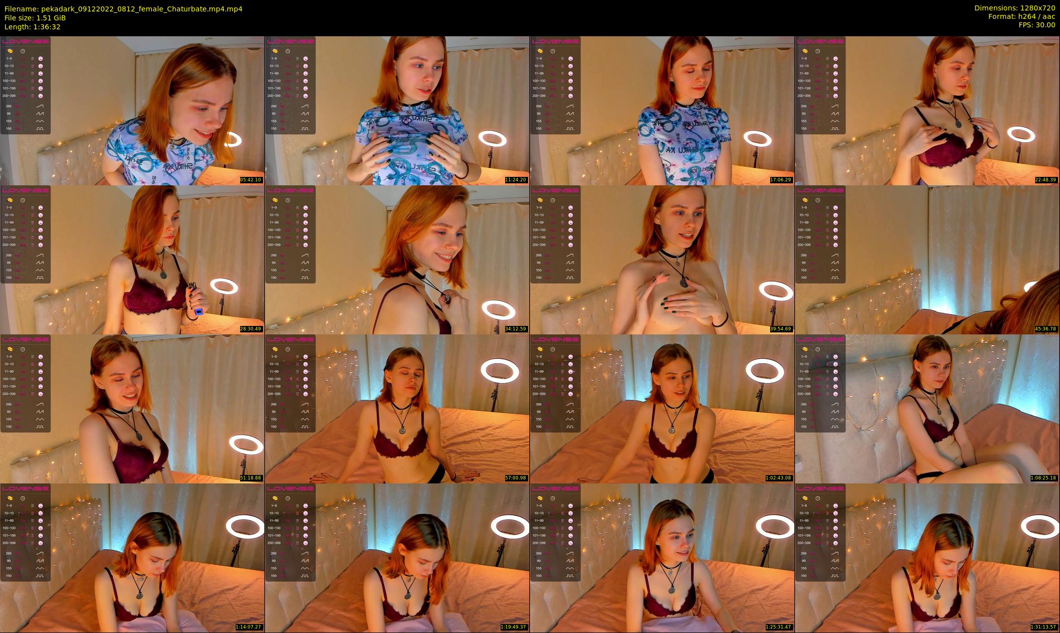 pekadark — 97 minute Chaturbate female cam show recording, 720p, Dec 9, 2022