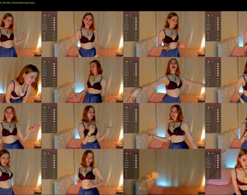 pekadark — 58 minute Chaturbate female cam show recording, 720p, Dec 9, 2022