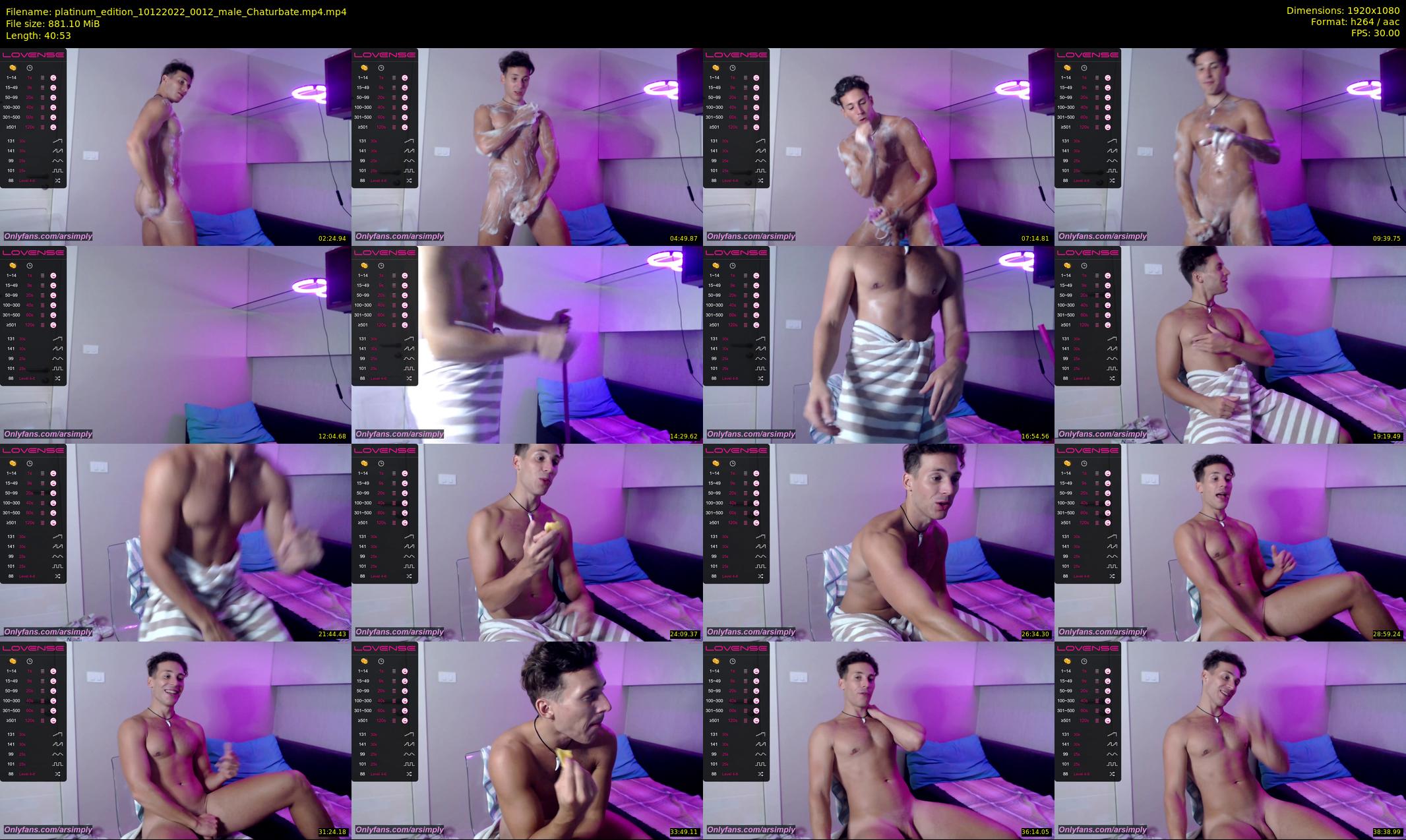 platinum_edition — 41 minute Chaturbate male cam show recording, 1080p, Dec 10, 2022
