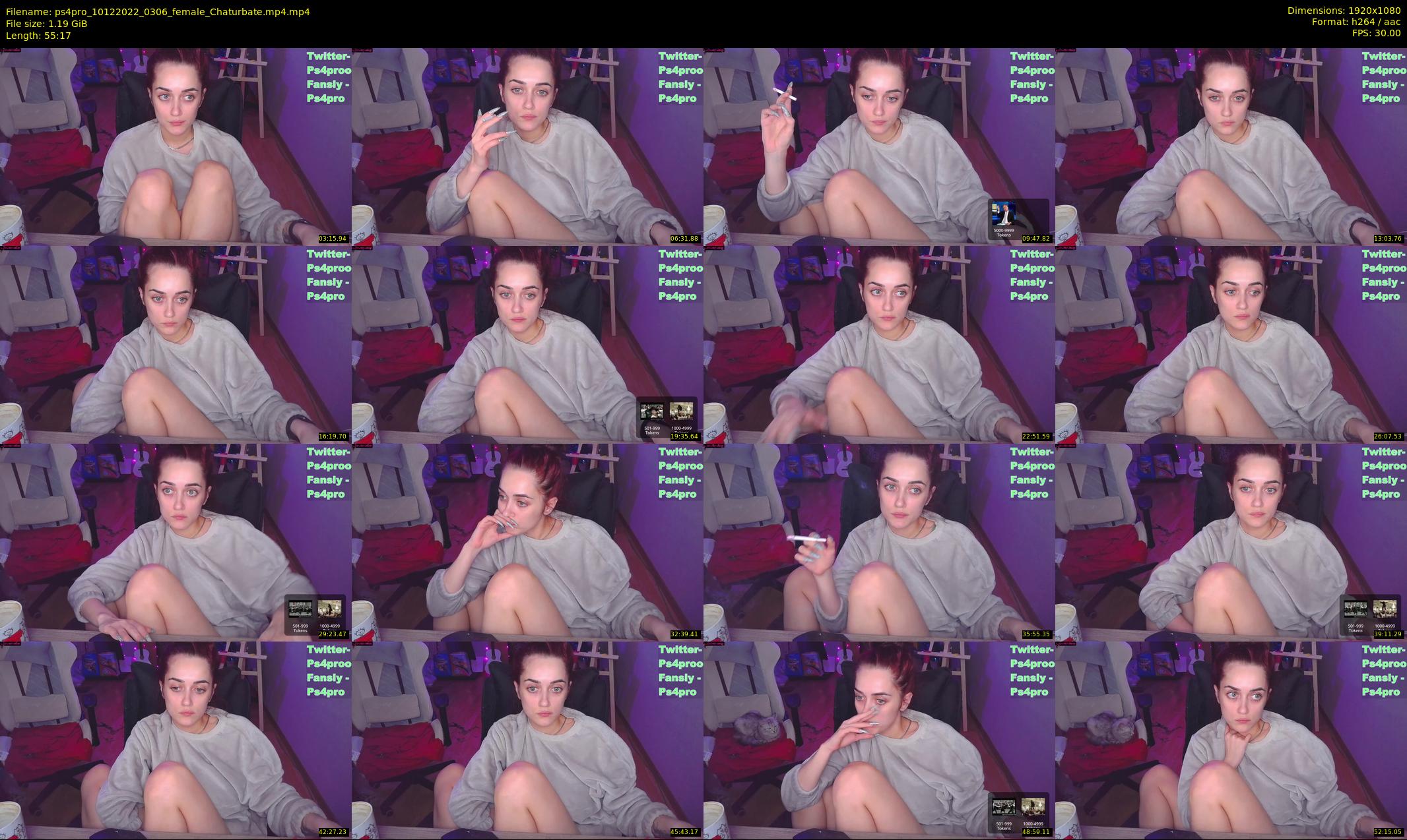ps4pro — 56 minute Chaturbate female cam show recording, 1080p, Dec 10, 2022