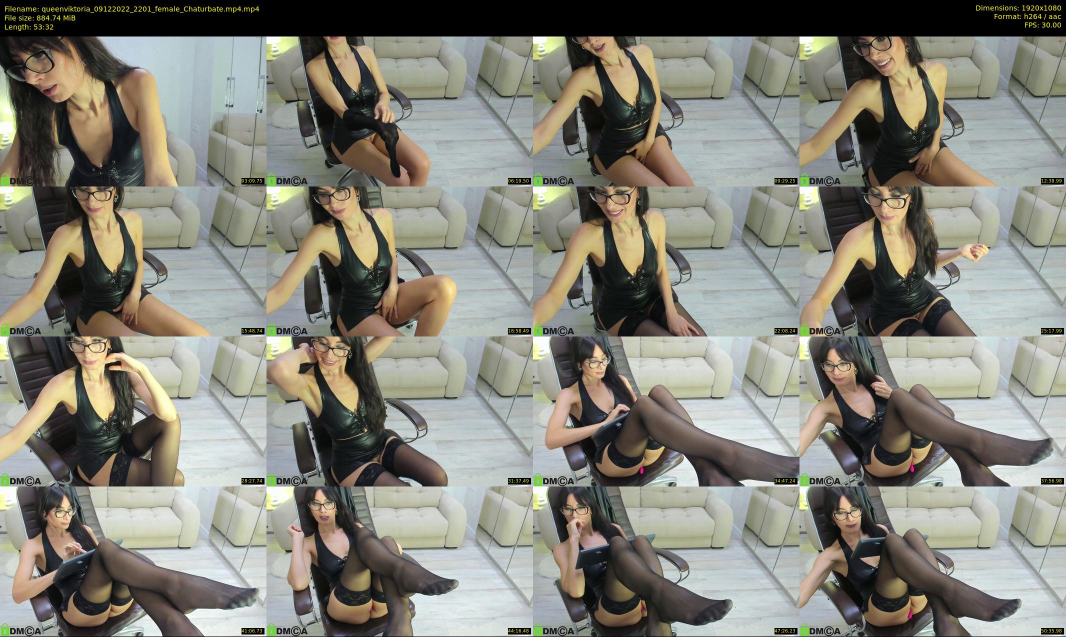 queenviktoria — 54 minute Chaturbate female cam show recording, 1080p, Dec 9, 2022