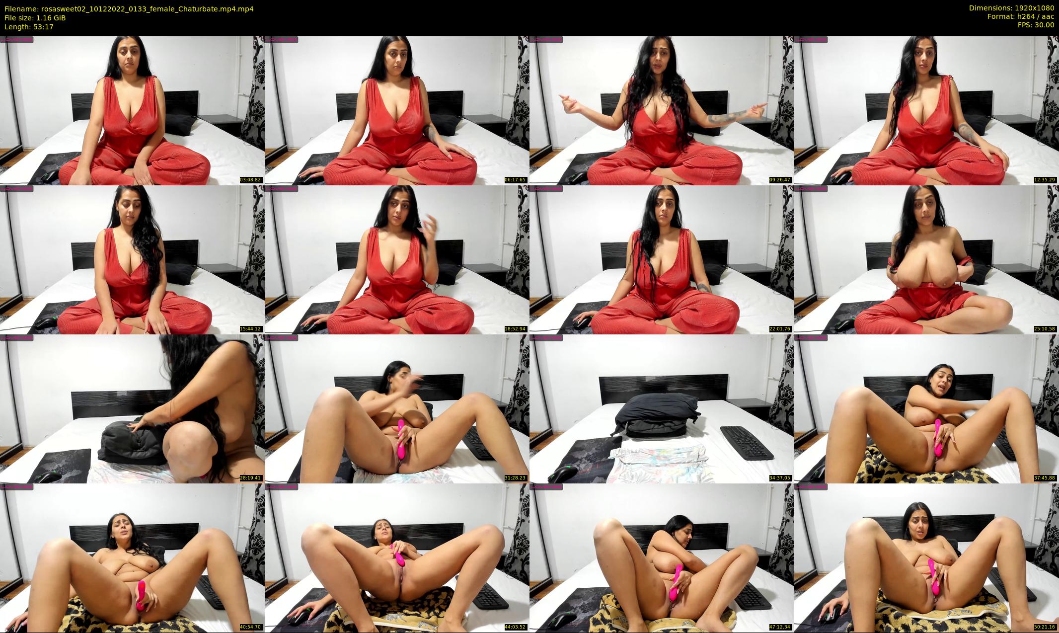 rosasweet02 — 54 minute Chaturbate female cam show recording, 1080p, Dec 10, 2022