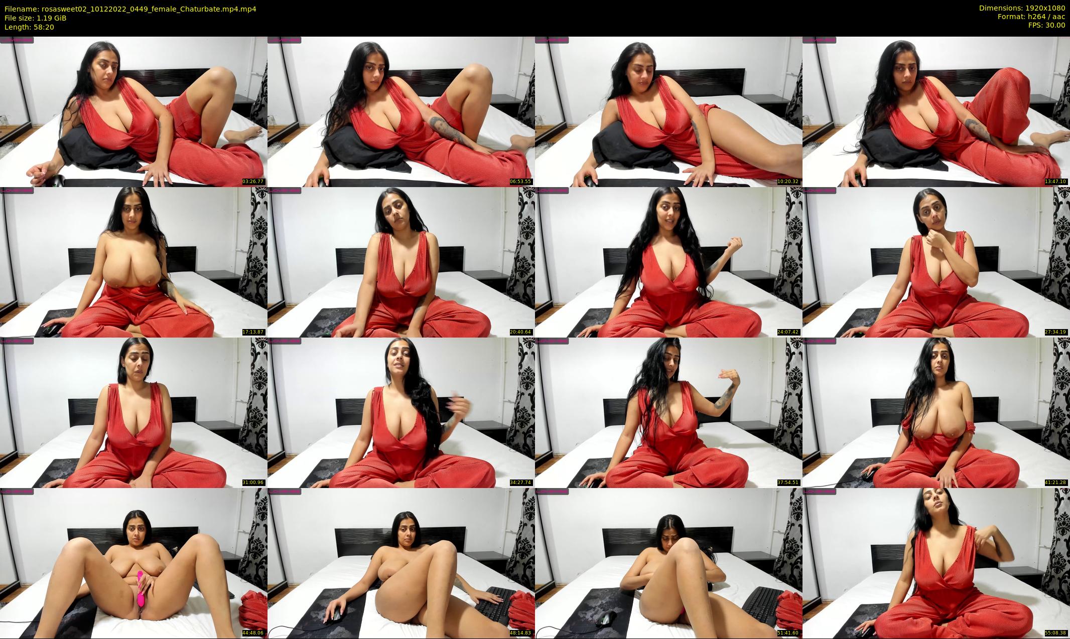 rosasweet02 — 59 minute Chaturbate female cam show recording, 1080p, Dec 10, 2022