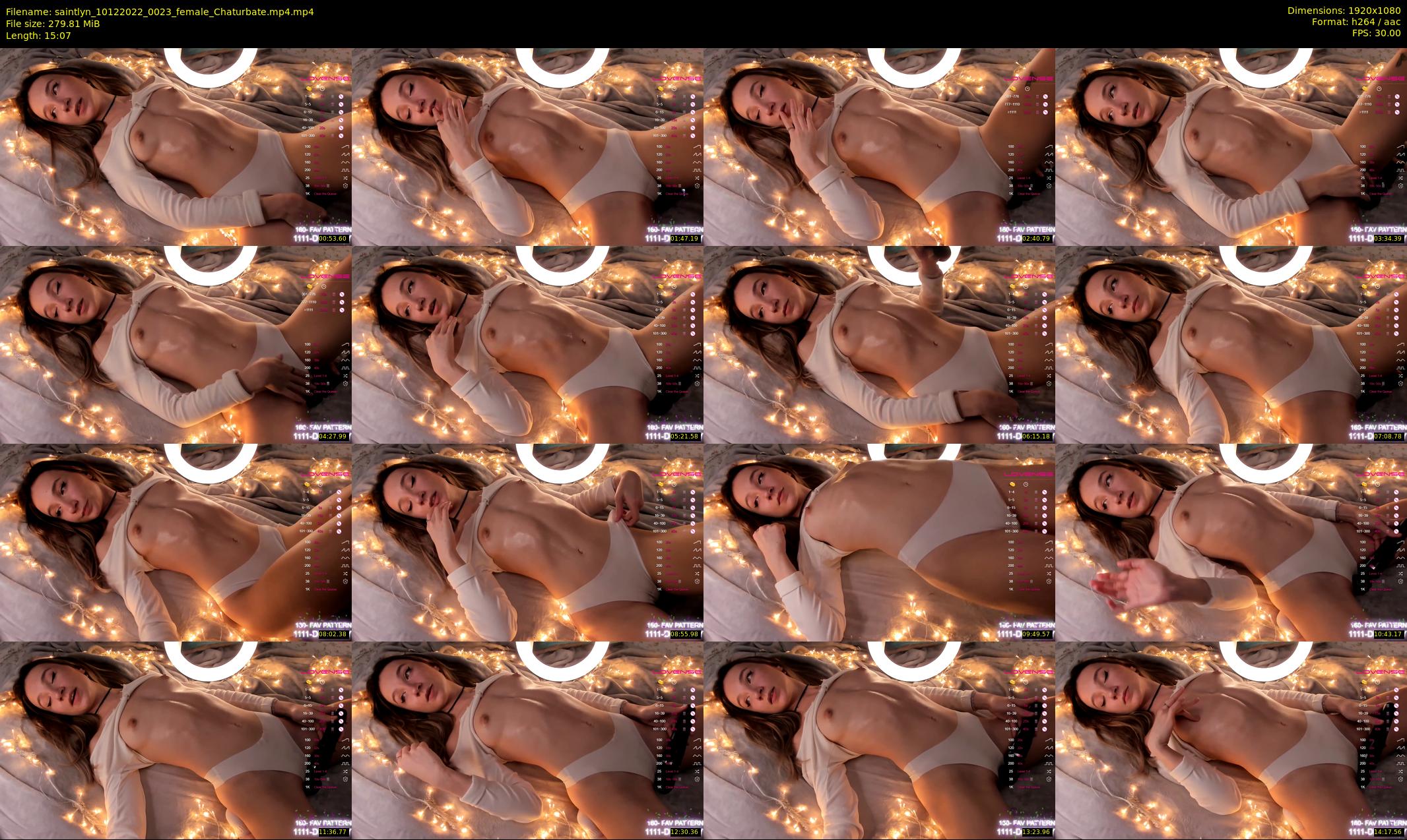 saintlyn — 16 minute Chaturbate female cam show recording, 1080p, Dec 10, 2022