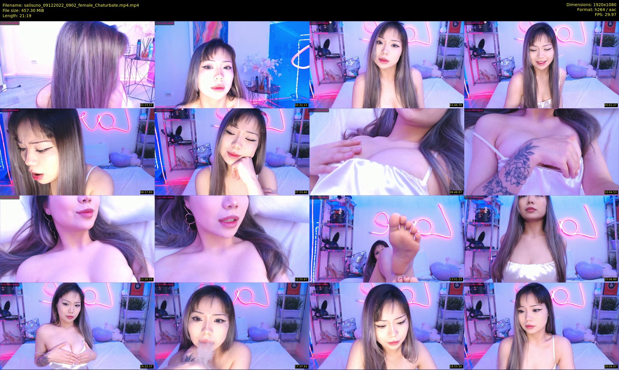 salisuno — 22 minute Chaturbate female cam show recording, 1080p, Dec 9, 2022