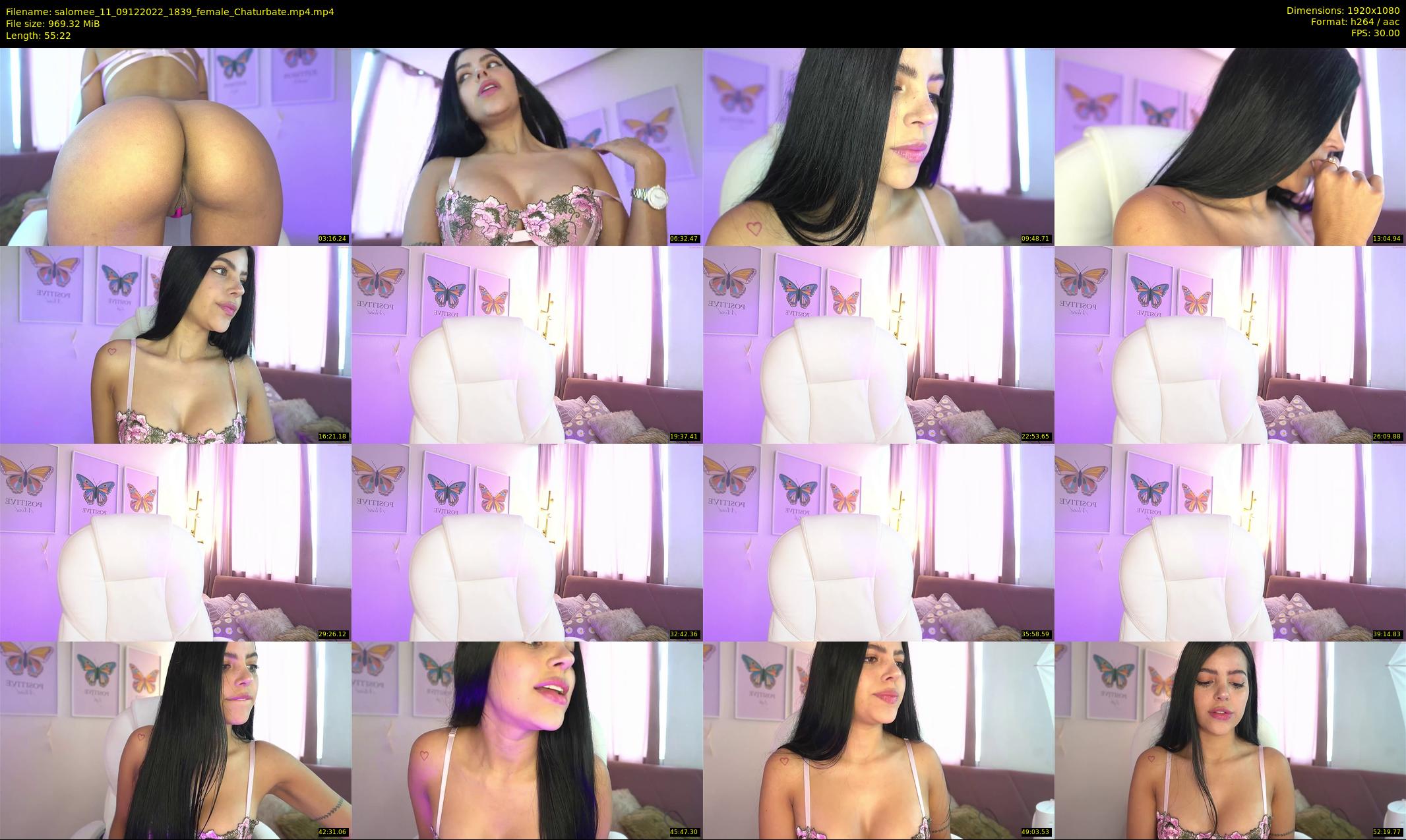 salomee_11 — 56 minute Chaturbate female cam show recording, 1080p, Dec 9, 2022