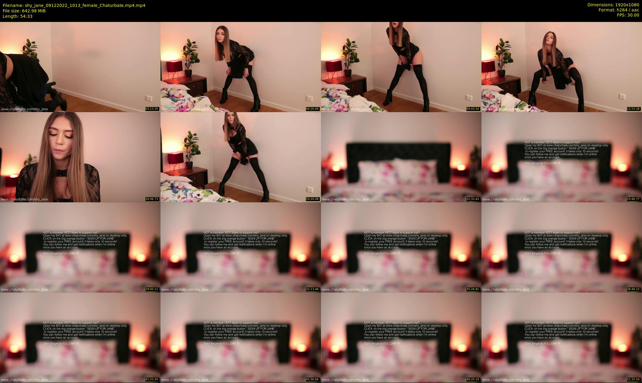 shy_jane — 55 minute Chaturbate female cam show recording, 1080p, Dec 9, 2022