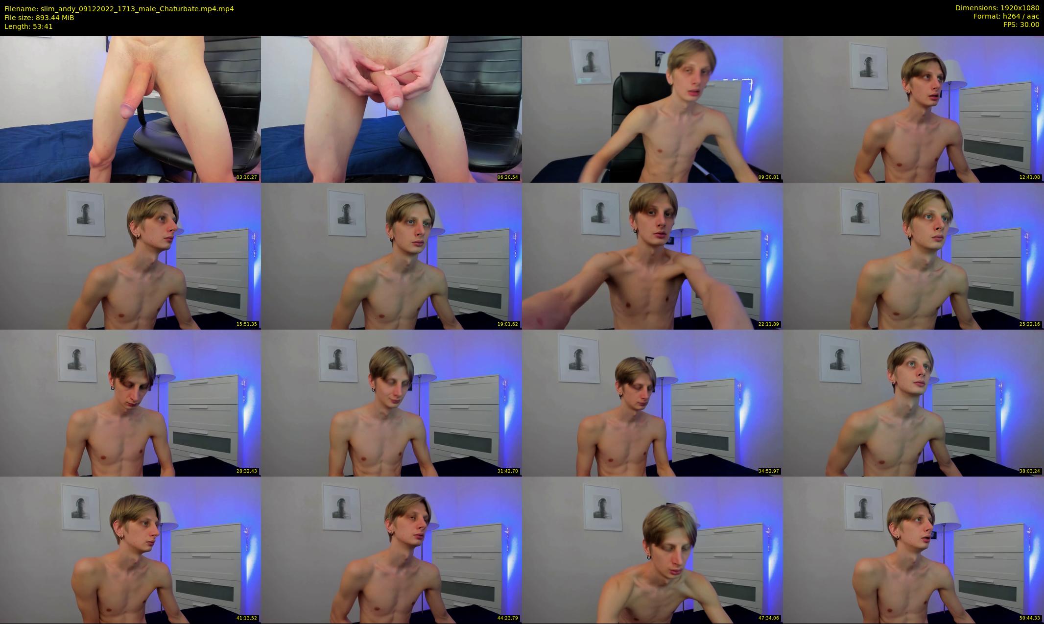 slim_andy — 54 minute Chaturbate male cam show recording, 1080p, Dec 9, 2022