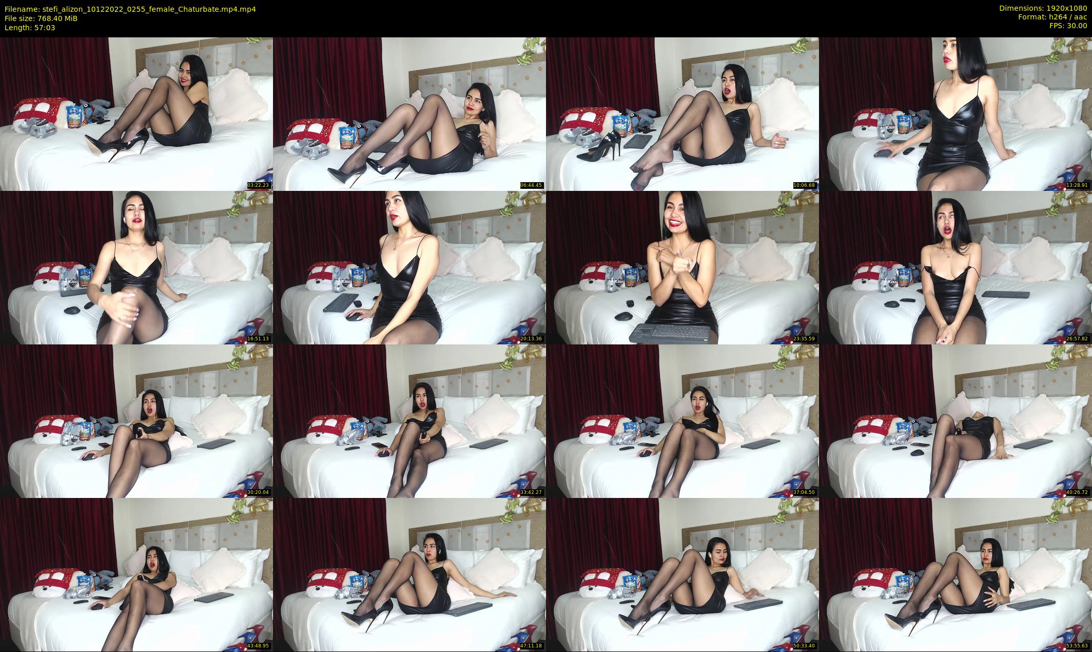 stefi_alizon — 58 minute Chaturbate female cam show recording, 1080p, Dec 10, 2022