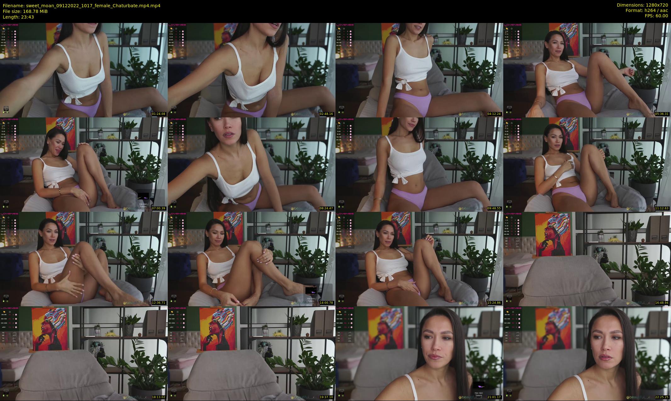 sweet_moan — 24 minute Chaturbate female cam show recording, 720p, Dec 9, 2022