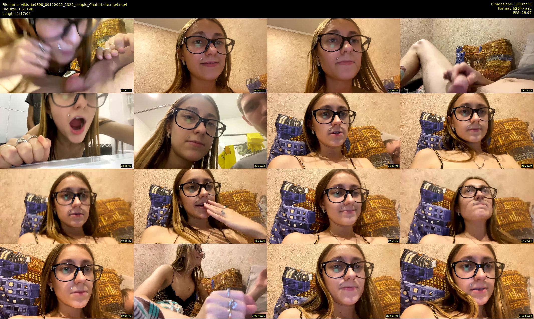 viktoria9898 — 78 minute Chaturbate couple cam show recording, 720p, Dec 9, 2022