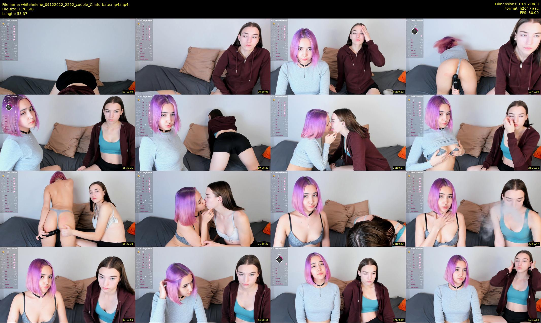 whitehelene — 54 minute Chaturbate female cam show recording, 1080p, Dec 9, 2022