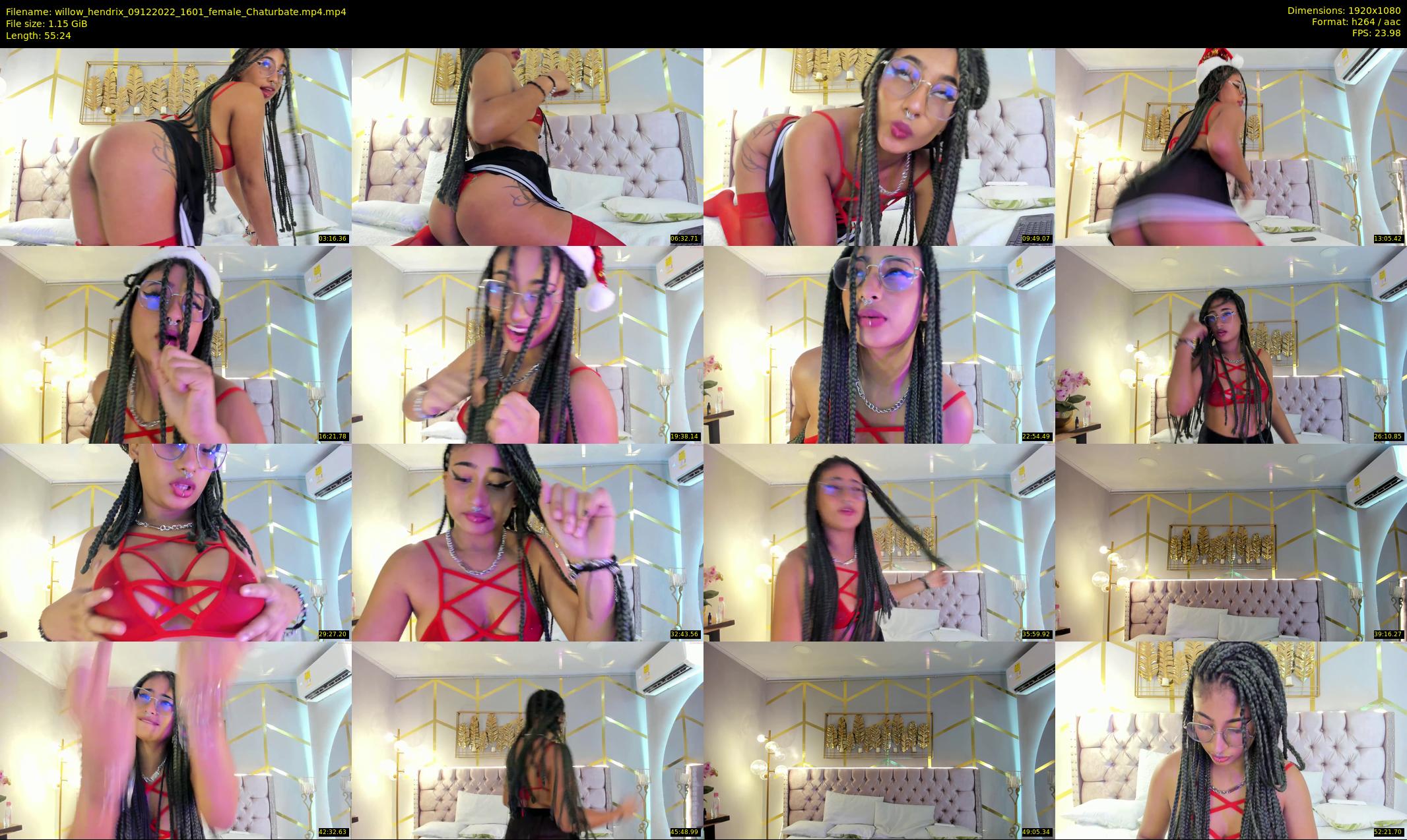 willow_hendrix — 56 minute Chaturbate female cam show recording, 1080p, Dec 9, 2022