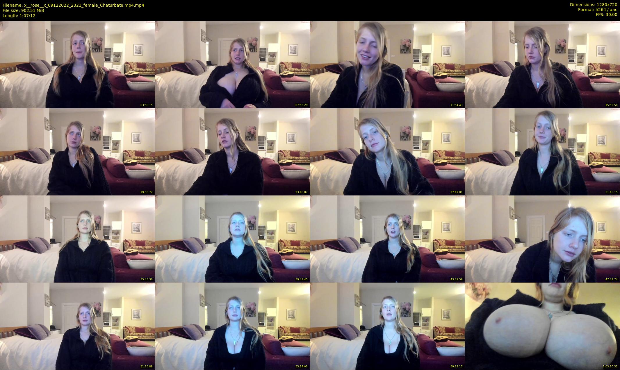 x__rose__x — 68 minute Chaturbate female cam show recording, 720p, Dec 9, 2022