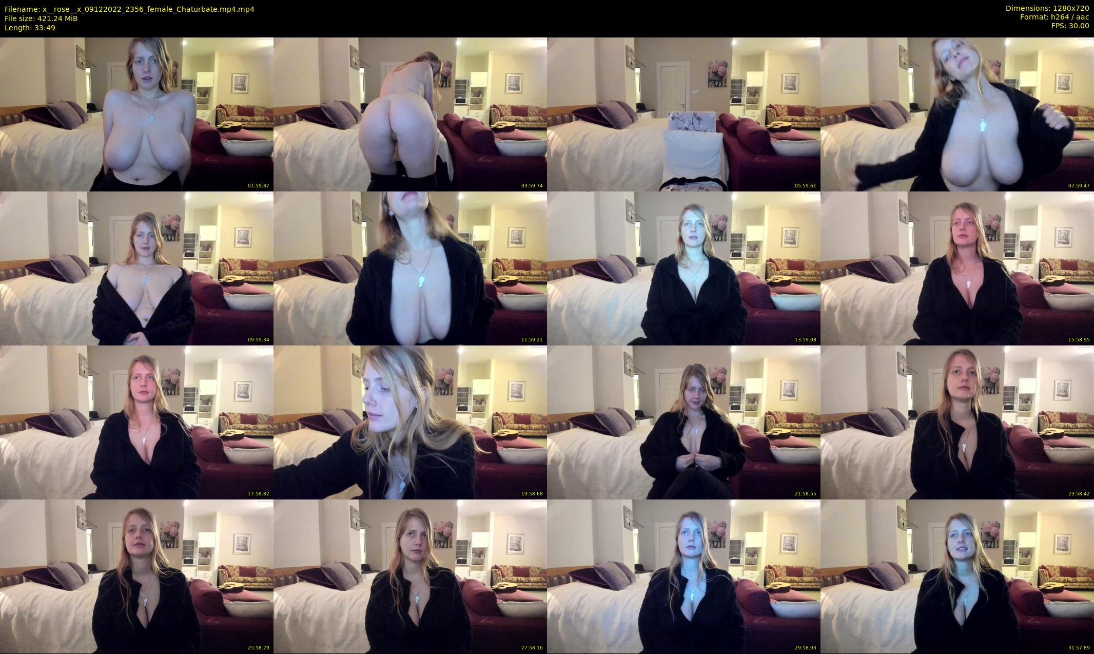 x__rose__x — 34 minute Chaturbate female cam show recording, 720p, Dec 9, 2022