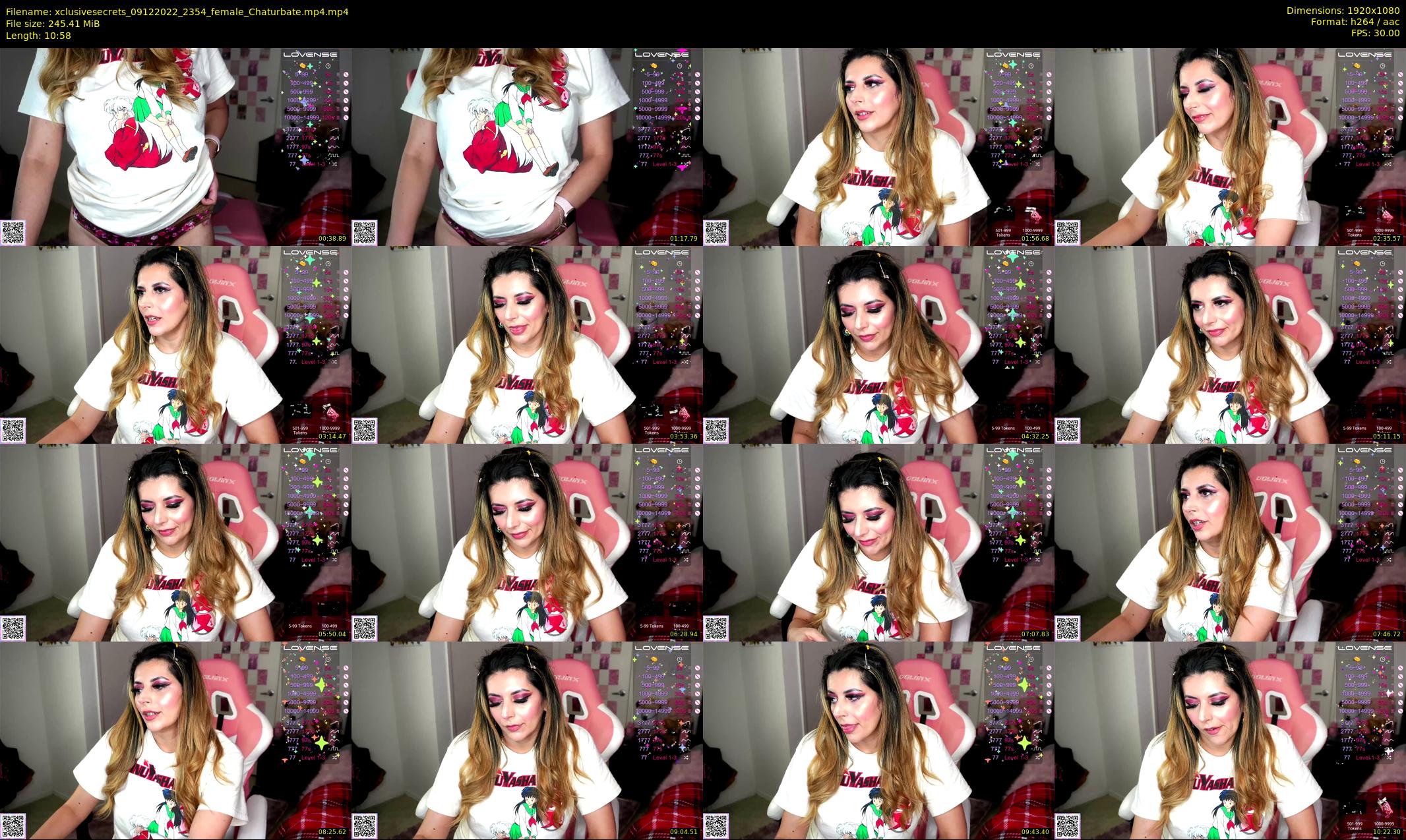 xclusivesecrets — 11 minute Chaturbate female cam show recording, 1080p, Dec 9, 2022