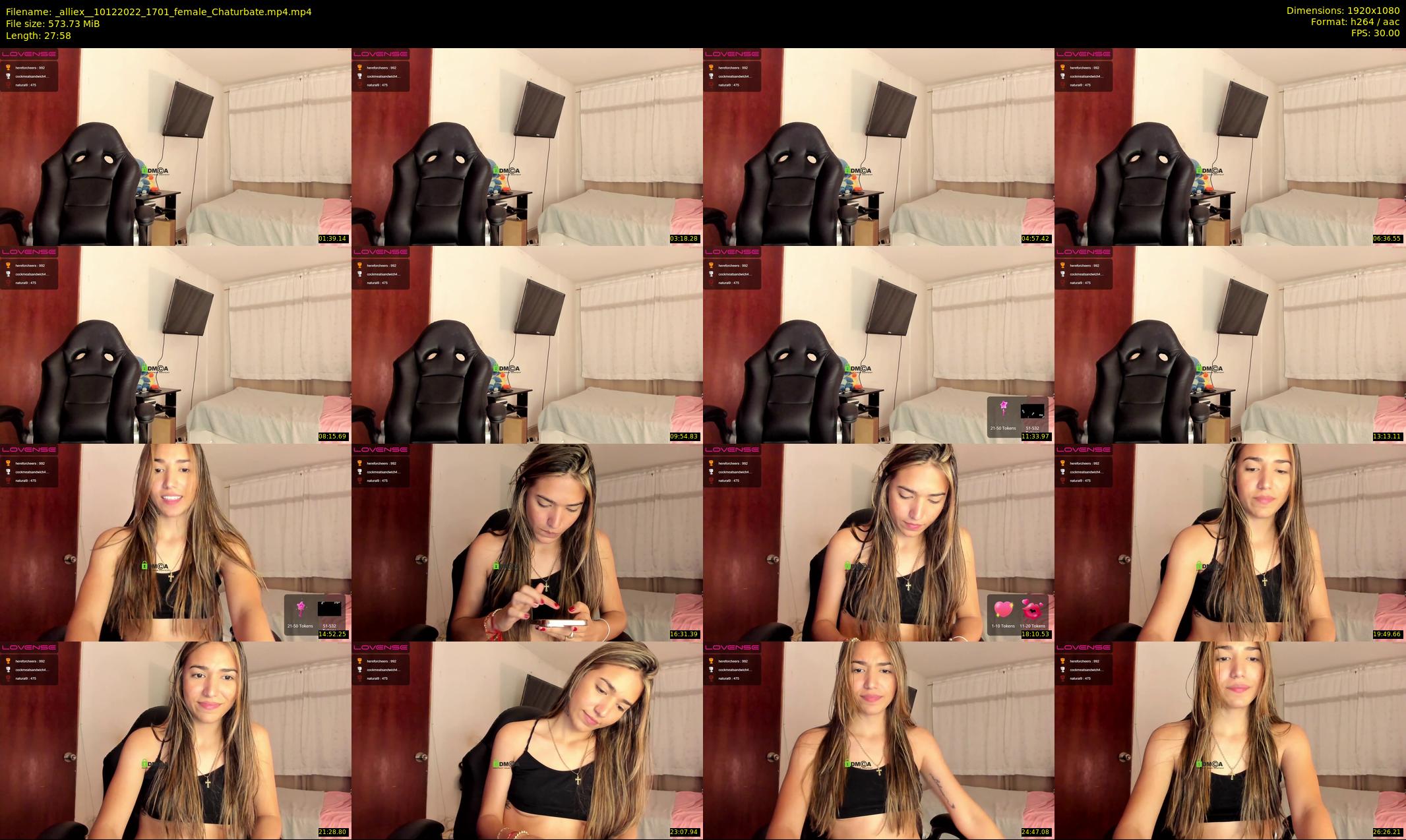 _alliex_ — 28 minute Chaturbate female cam show recording, 1080p, Dec 10, 2022
