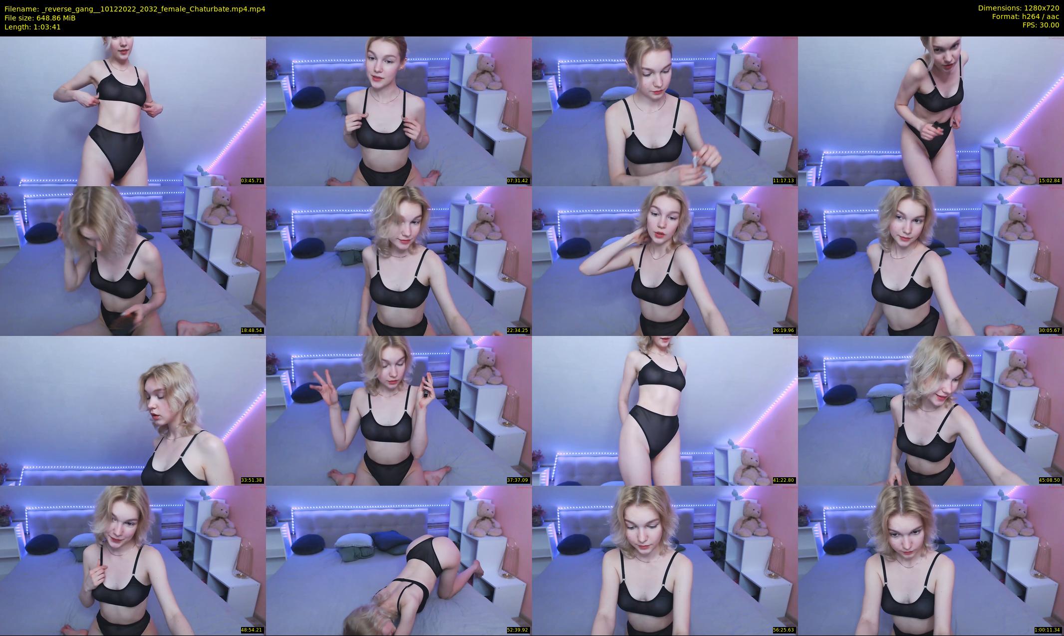 _reverse_gang_ — 64 minute Chaturbate couple cam show recording, 720p, Dec 10, 2022