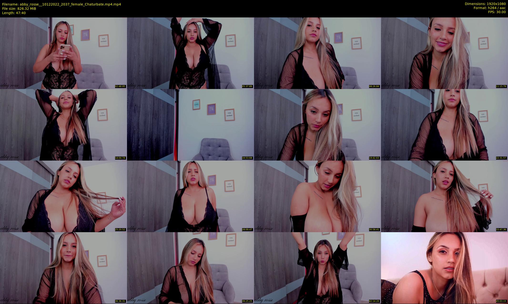 abby_rosse_ — 48 minute Chaturbate female cam show recording, 1080p, Dec 10, 2022