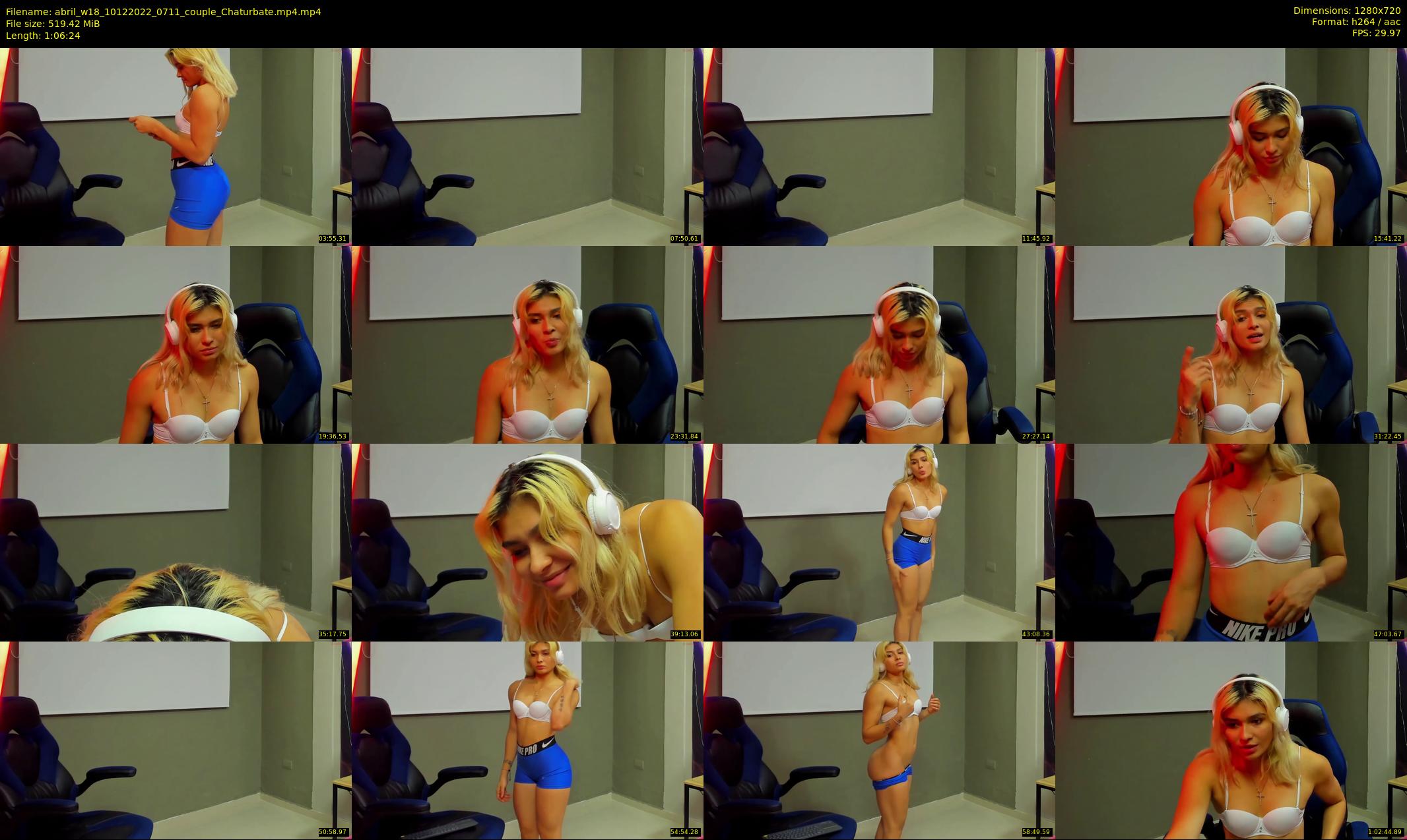 abril_w18 — 67 minute Chaturbate female cam show recording, 720p, Dec 10, 2022
