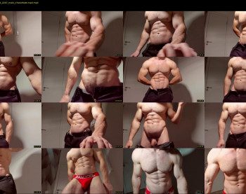 adam_muscle_ — 54 minute Chaturbate male cam show recording, 1080p, Dec 10, 2022