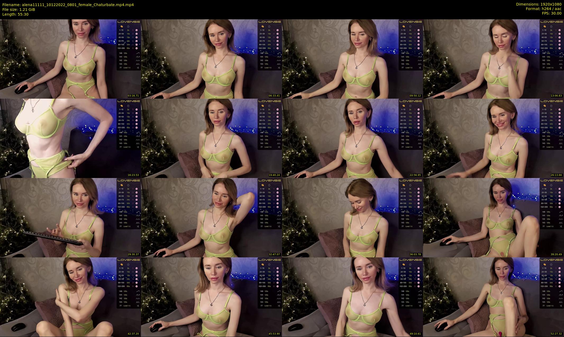alena11111 — 56 minute Chaturbate female cam show recording, 1080p, Dec 10, 2022