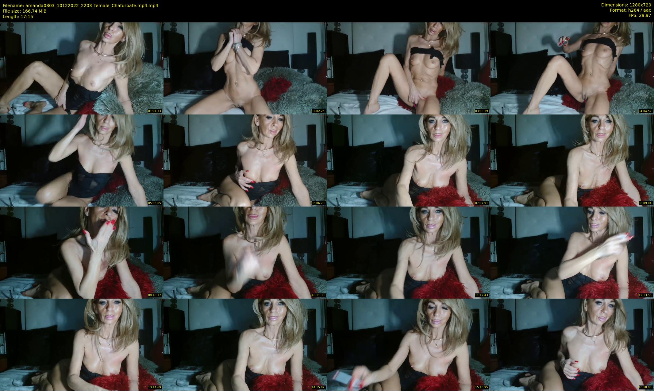 amanda0803 — 18 minute Chaturbate female cam show recording, 720p, Dec 10, 2022