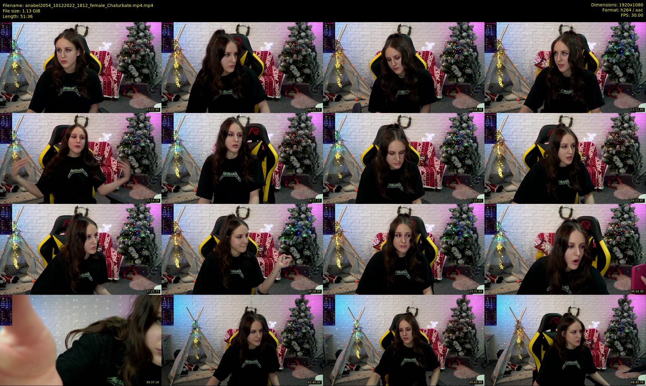 anabel2054 — 52 minute Chaturbate female cam show recording, 1080p, Dec 10, 2022