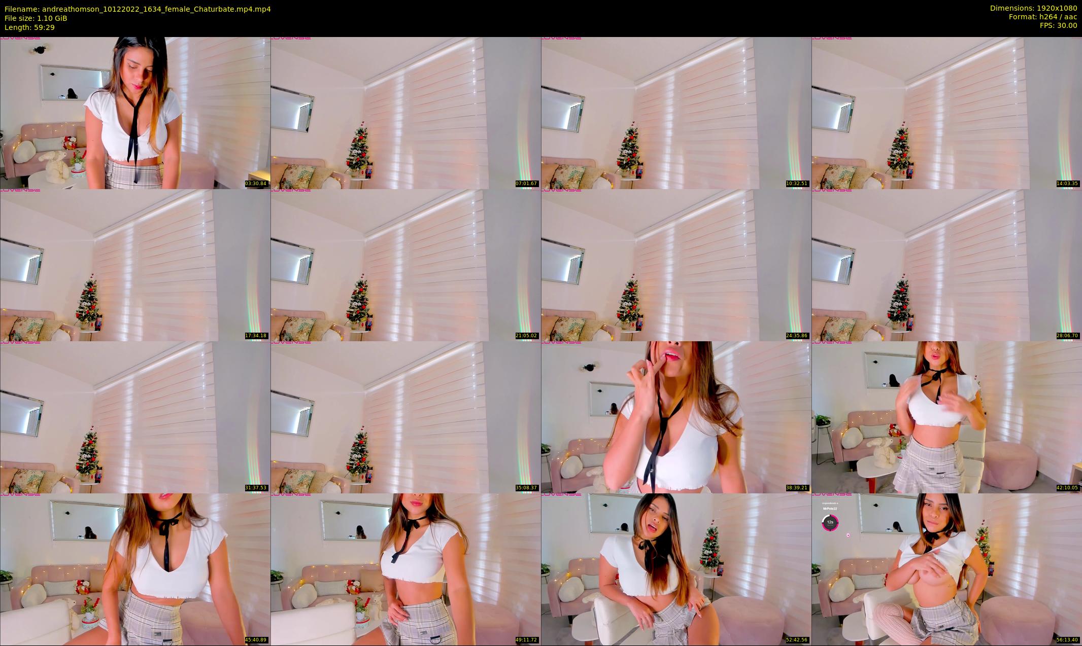 andreathomson — 60 minute Chaturbate female cam show recording, 1080p, Dec 10, 2022