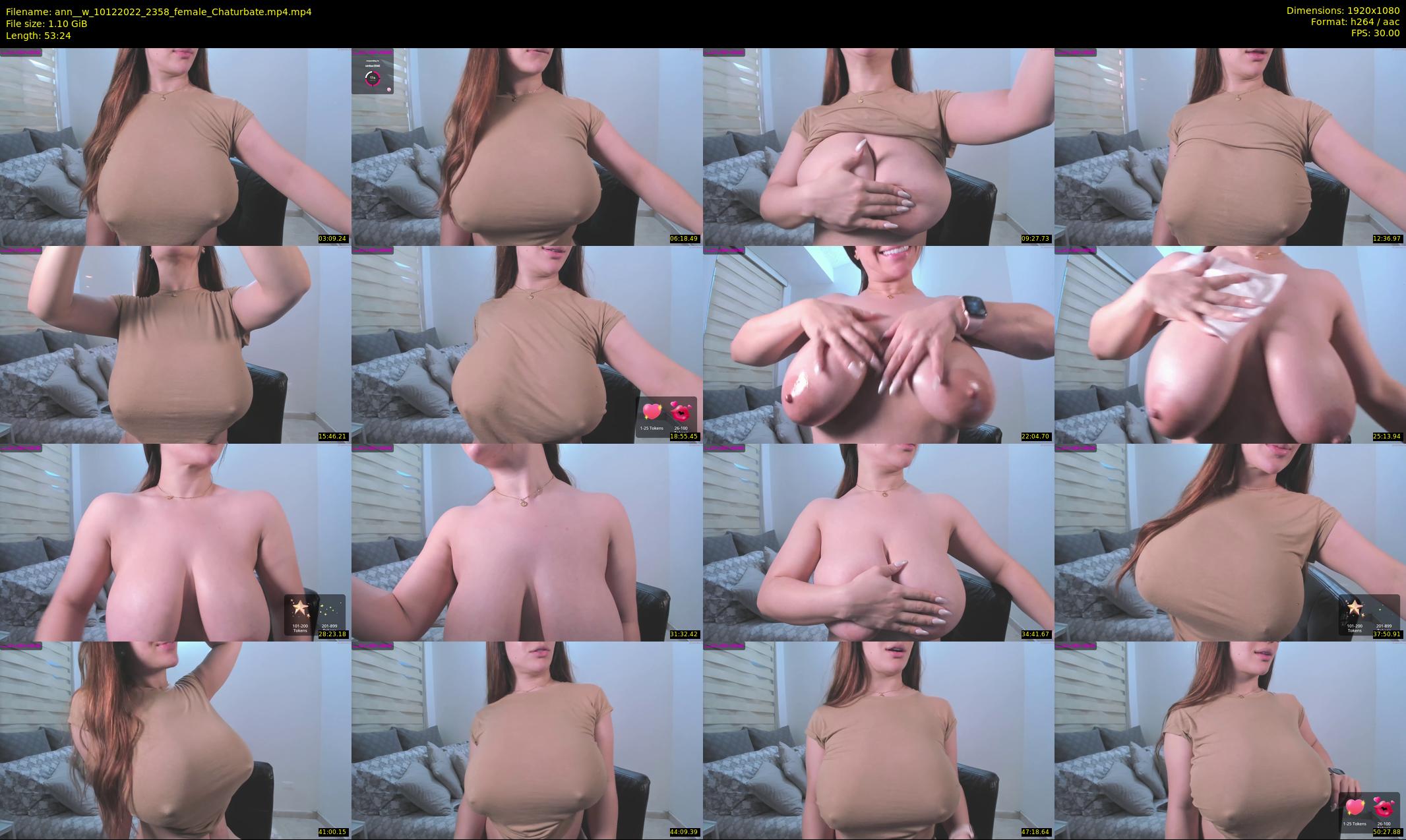 ann__w — 54 minute Chaturbate female cam show recording, 1080p, Dec 10, 2022