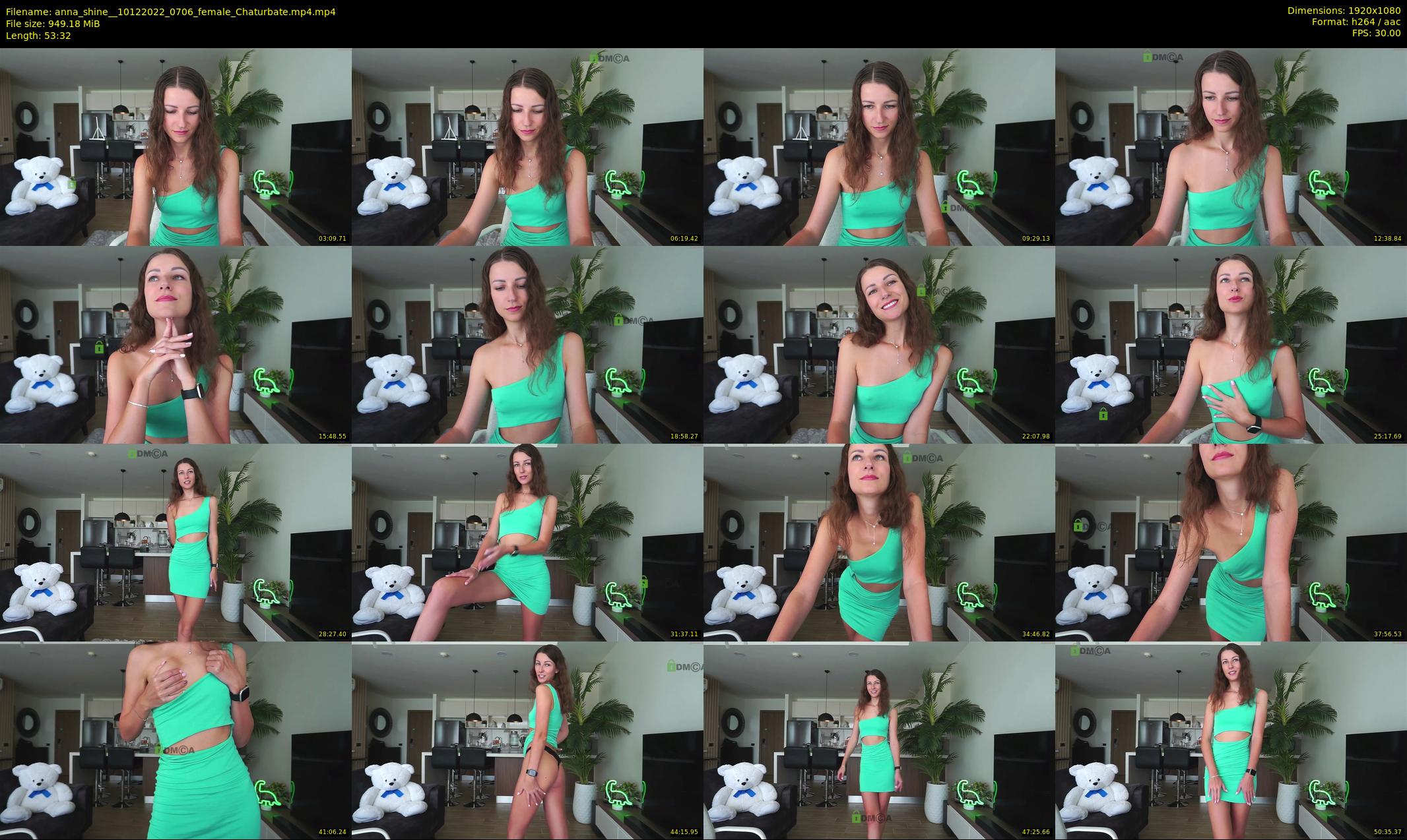 anna_shine_ — 54 minute Chaturbate female cam show recording, 1080p, Dec 10, 2022