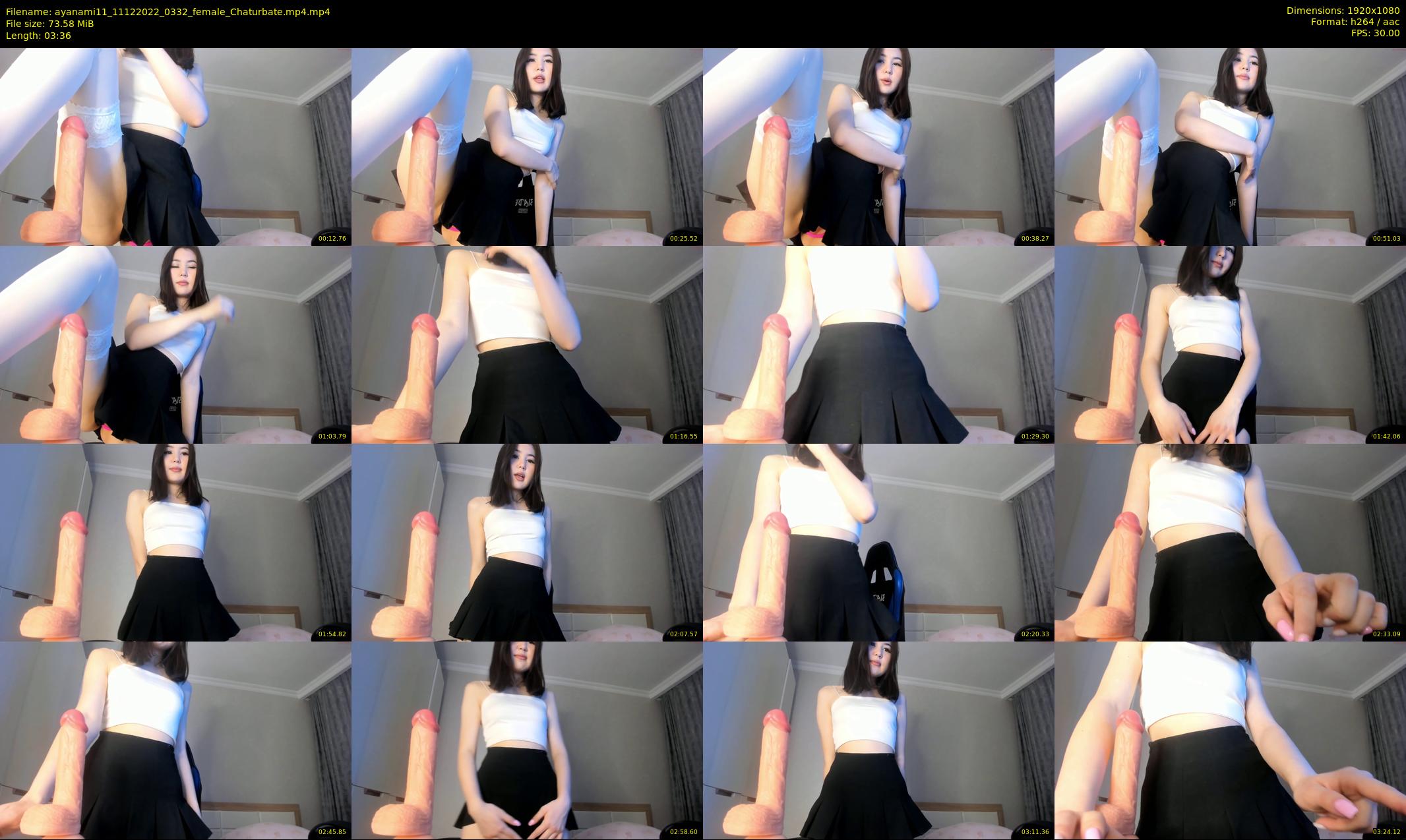 ayanami11 — 4 minute Chaturbate female cam show recording, 1080p, Dec 11, 2022