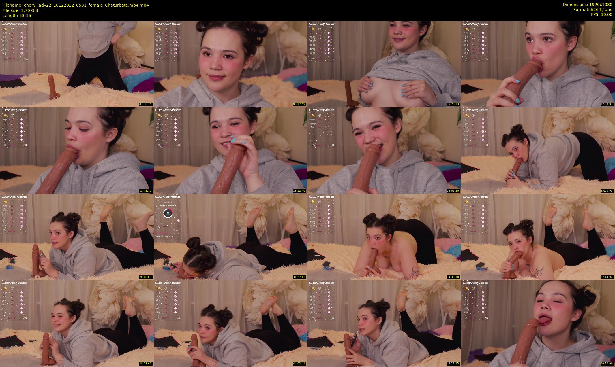 chery_lady22 — 54 minute Chaturbate female cam show recording, 1080p, Dec 10, 2022
