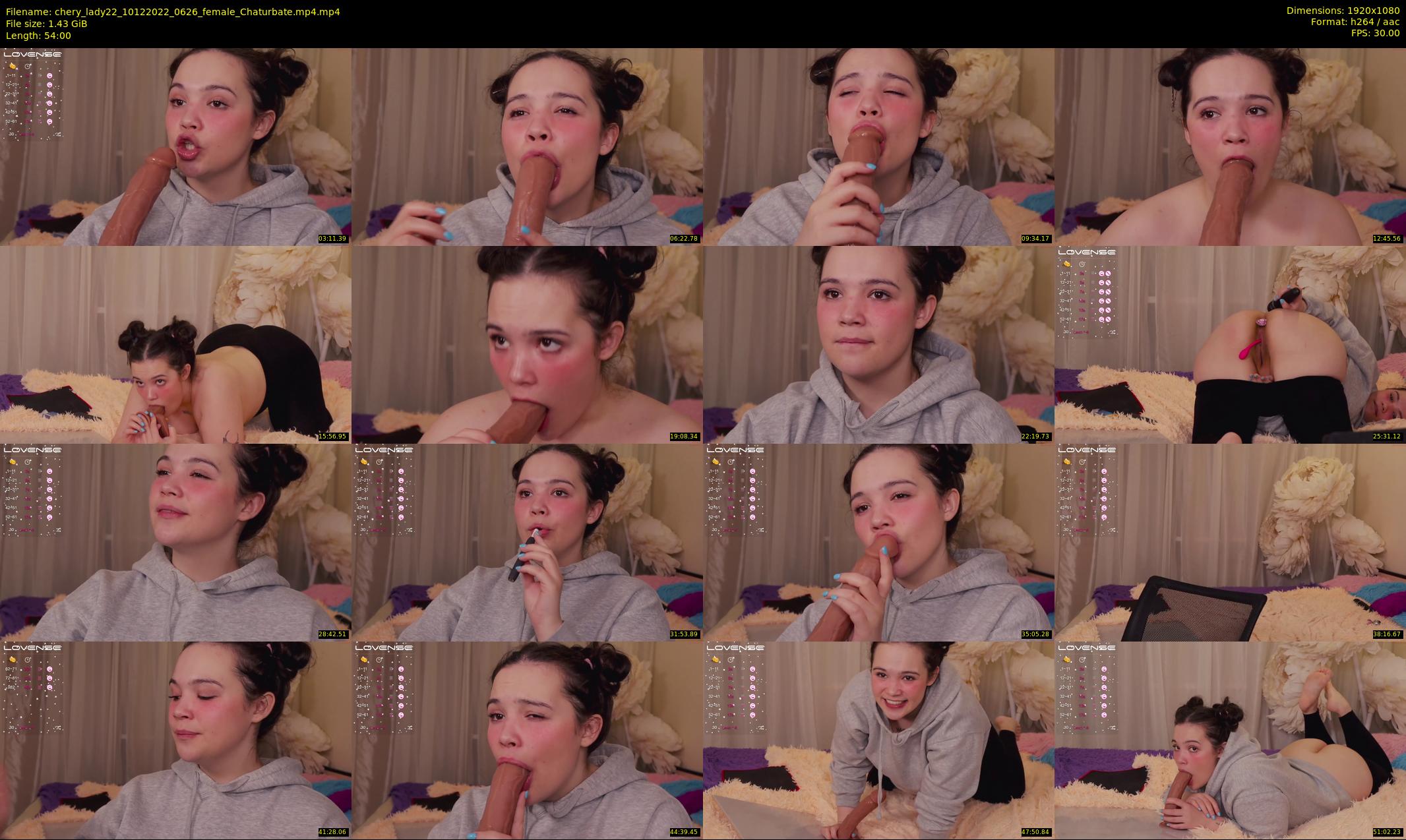 chery_lady22 — 54 minute Chaturbate female cam show recording, 1080p, Dec 10, 2022