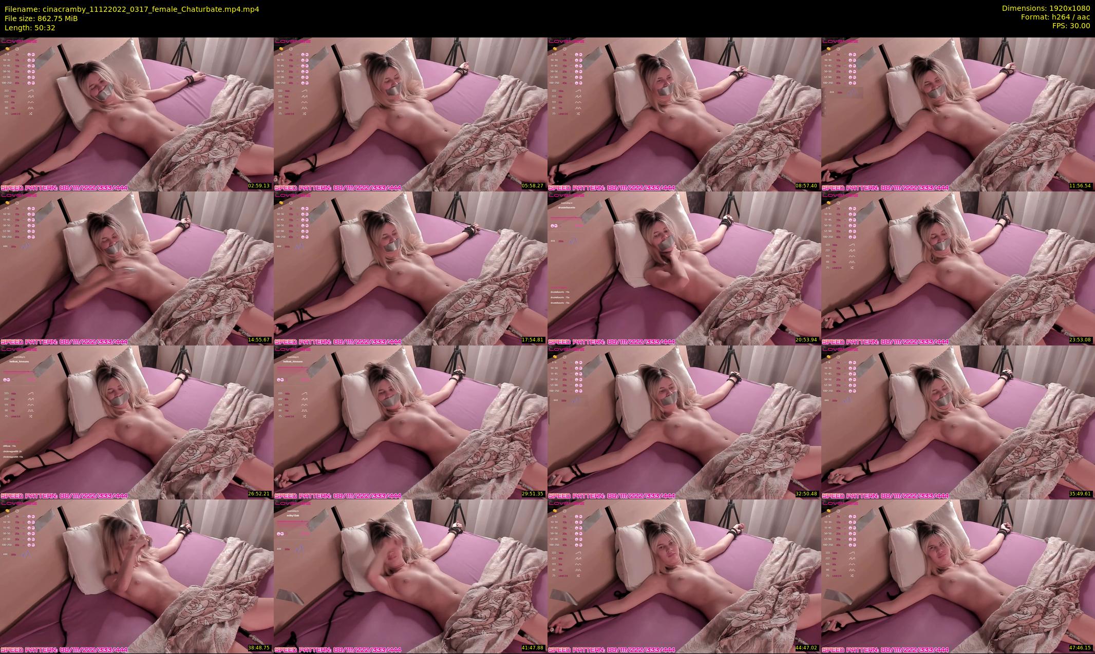 cinacramby — 51 minute Chaturbate female cam show recording, 1080p, Dec 11, 2022