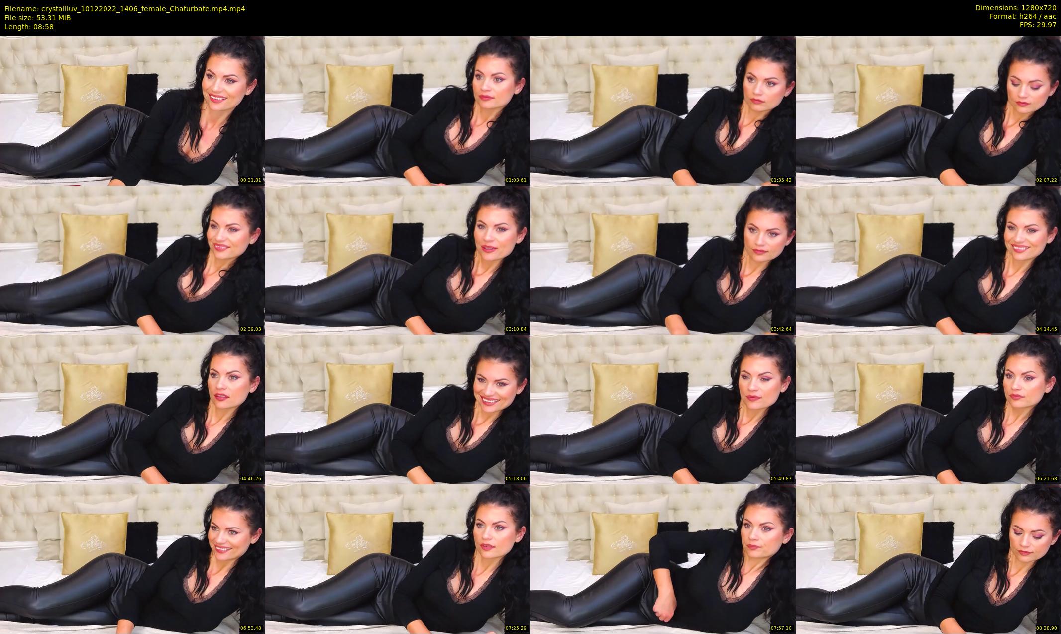 crystallluv — 9 minute Chaturbate female cam show recording, 720p, Dec 10, 2022