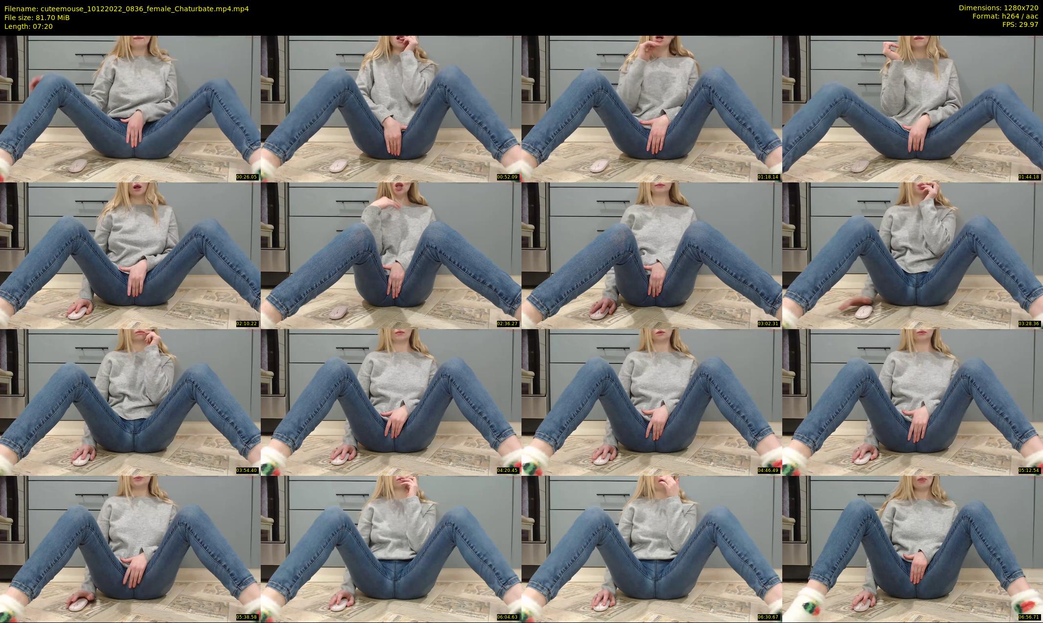 cuteemouse — 8 minute Chaturbate female cam show recording, 720p, Dec 10, 2022